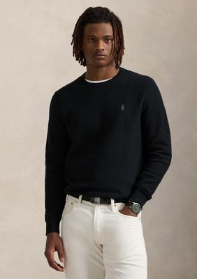 Polo Ralph Lauren Textured Cotton Crew Neck Sweater | Belk