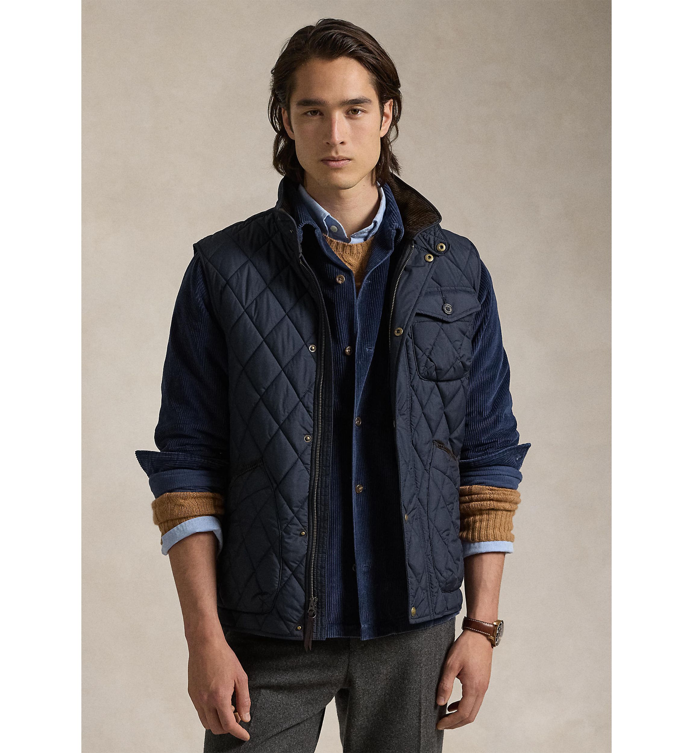 The Beaton Quilted Utility Vest