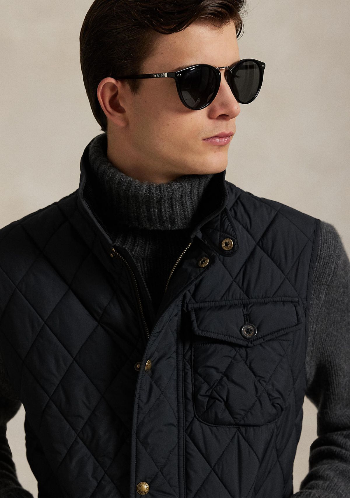 The Beaton Quilted Utility Vest