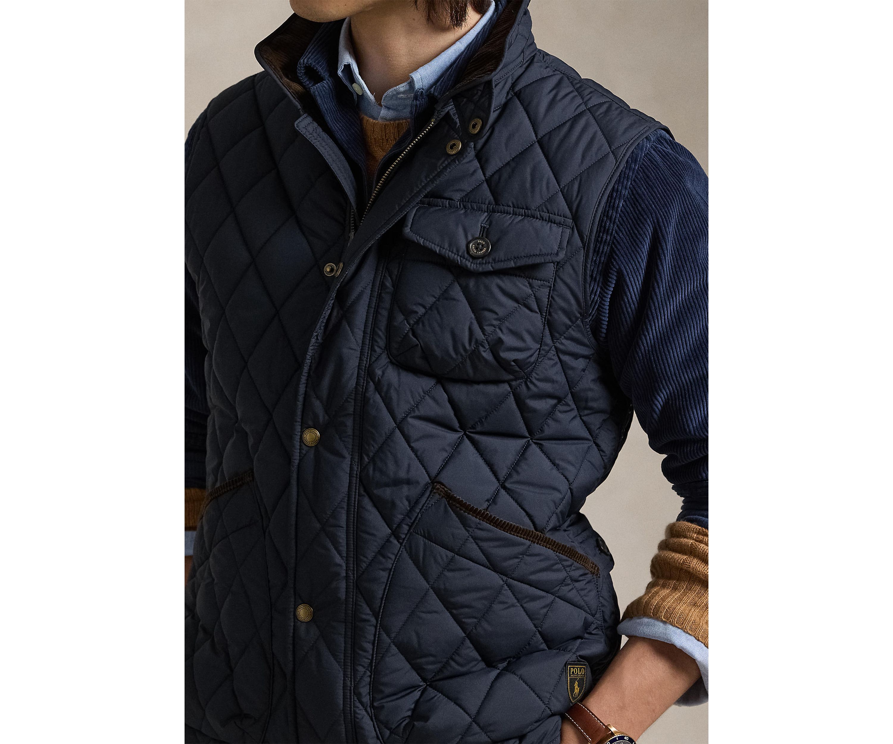 The Beaton Quilted Utility Vest