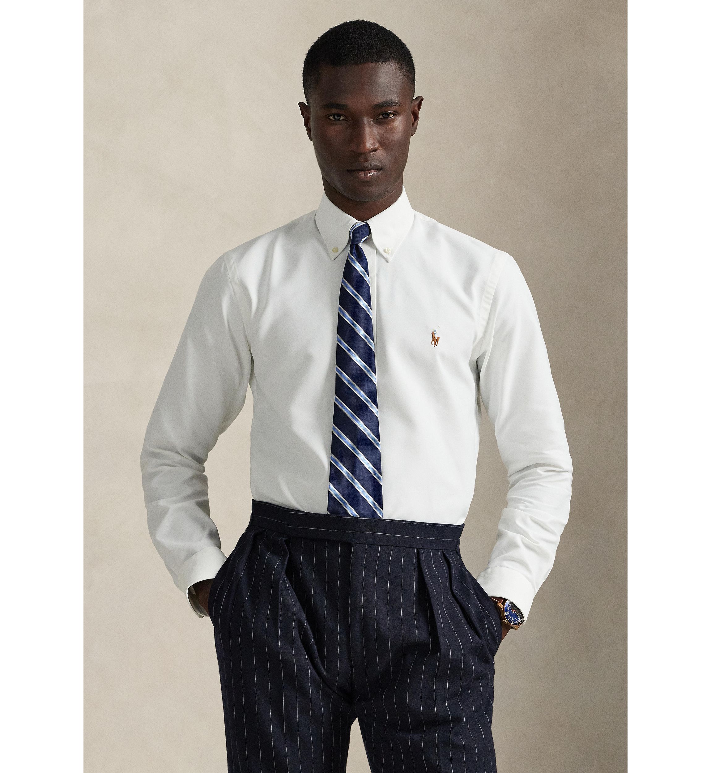 Classic Fit Performance Oxford Shirt