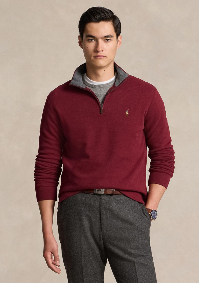 Estate Rib Quarter Zip Pullover Sweatshirt