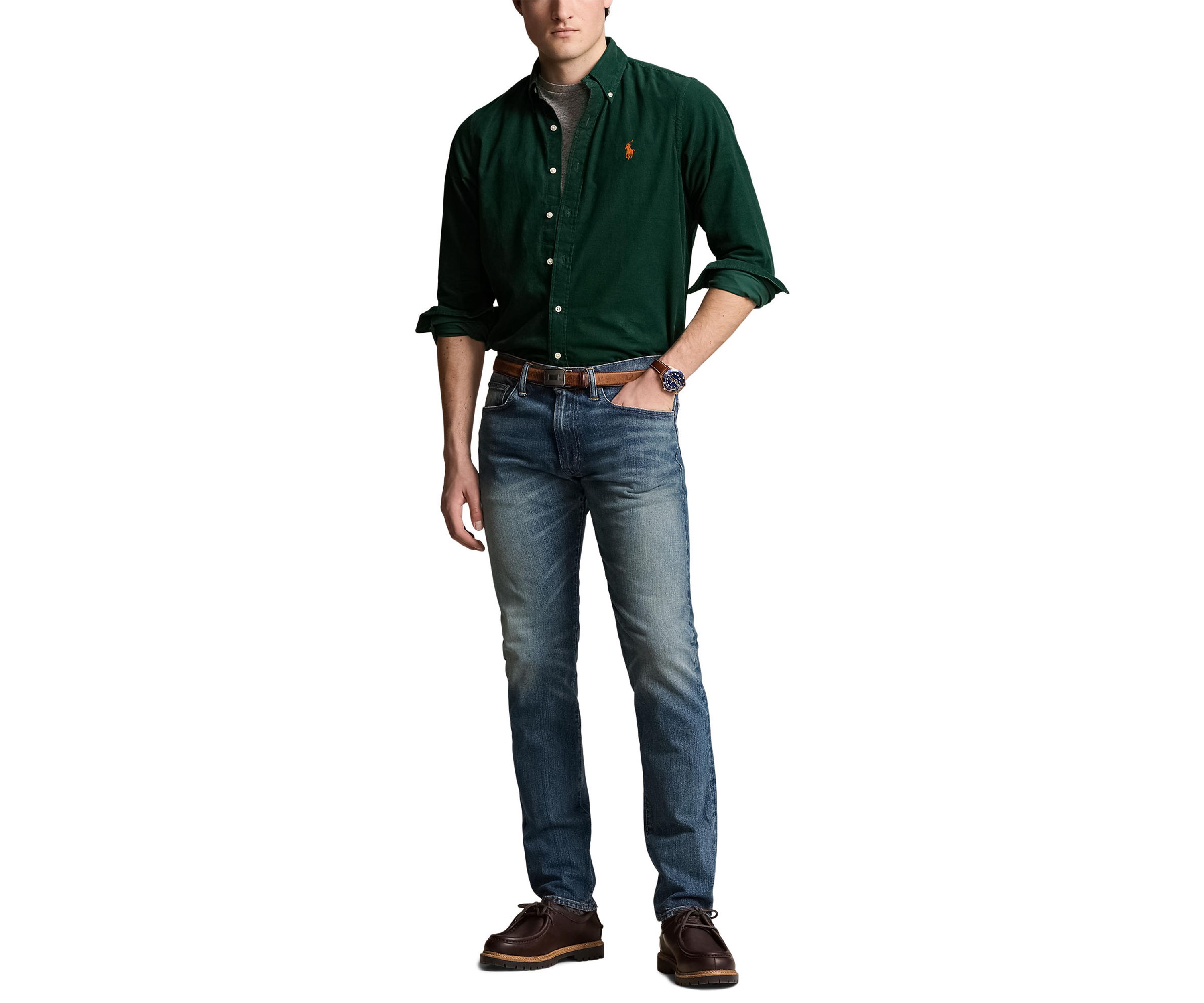 Classic Fit Corduroy Shirt