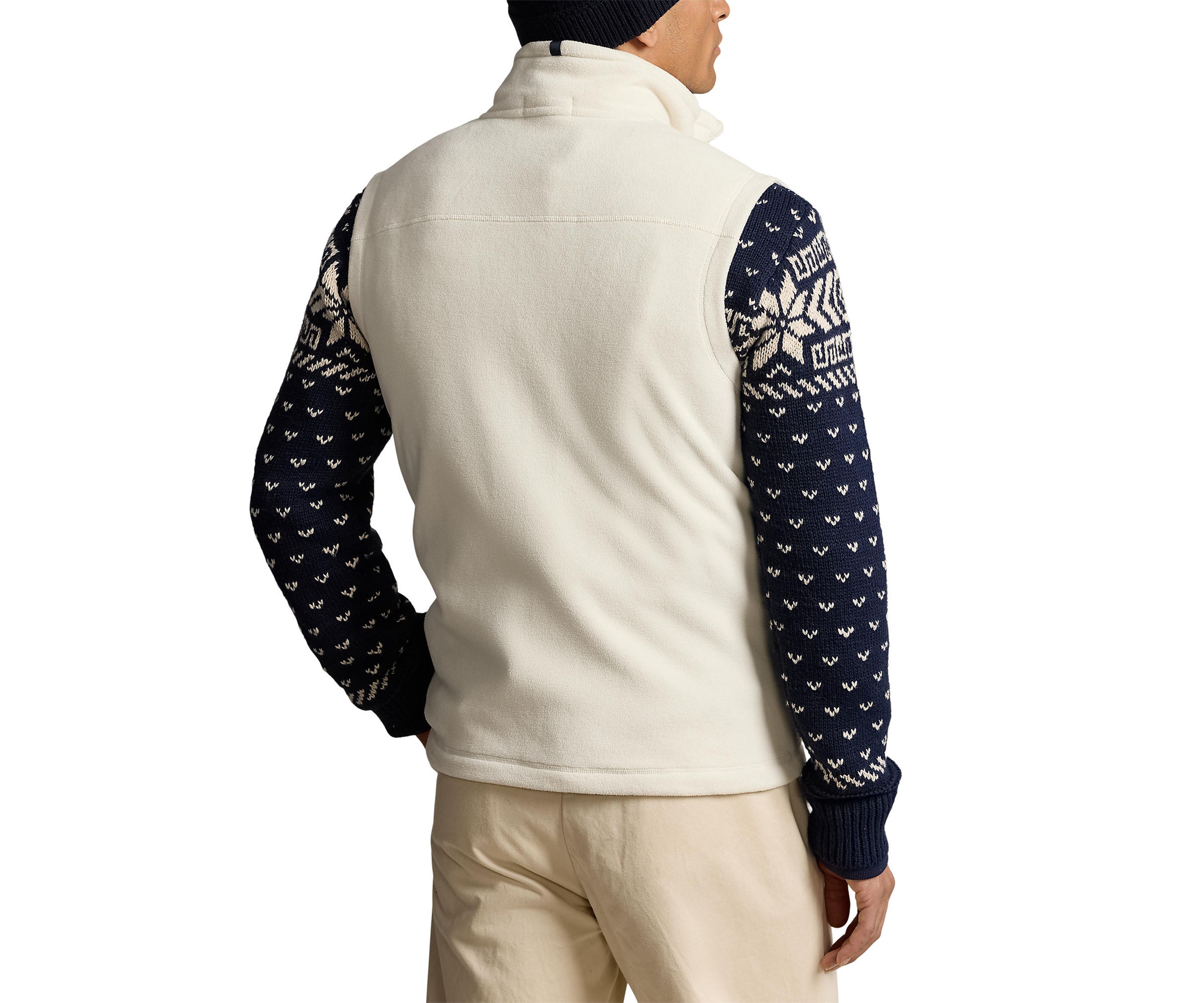Brushed Fleece Full-Zip Vest
