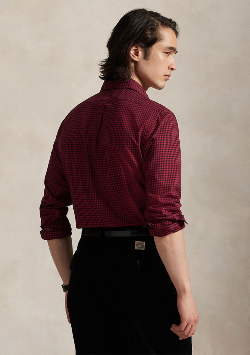 Classic Fit Plaid Twill Shirt