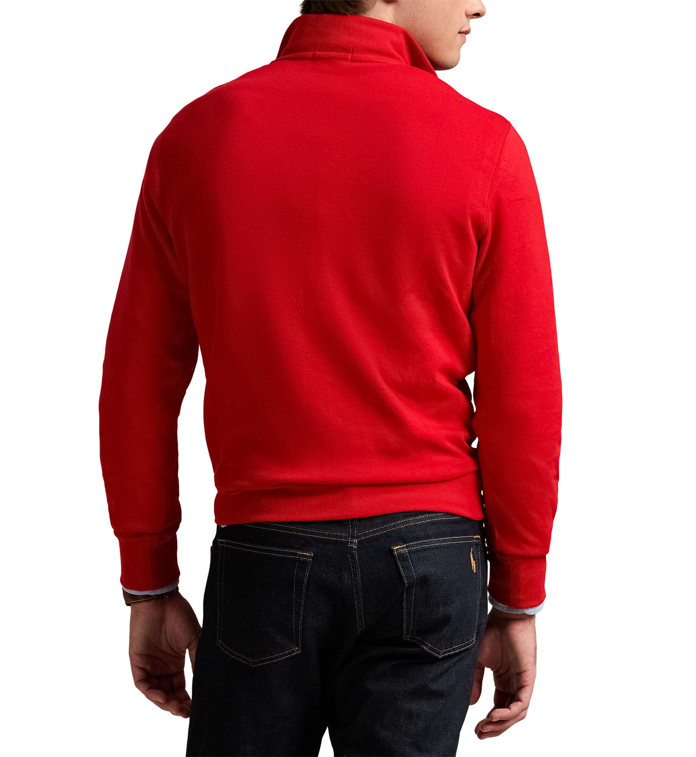 Luxury Jersey Quarter-Zip Pullover