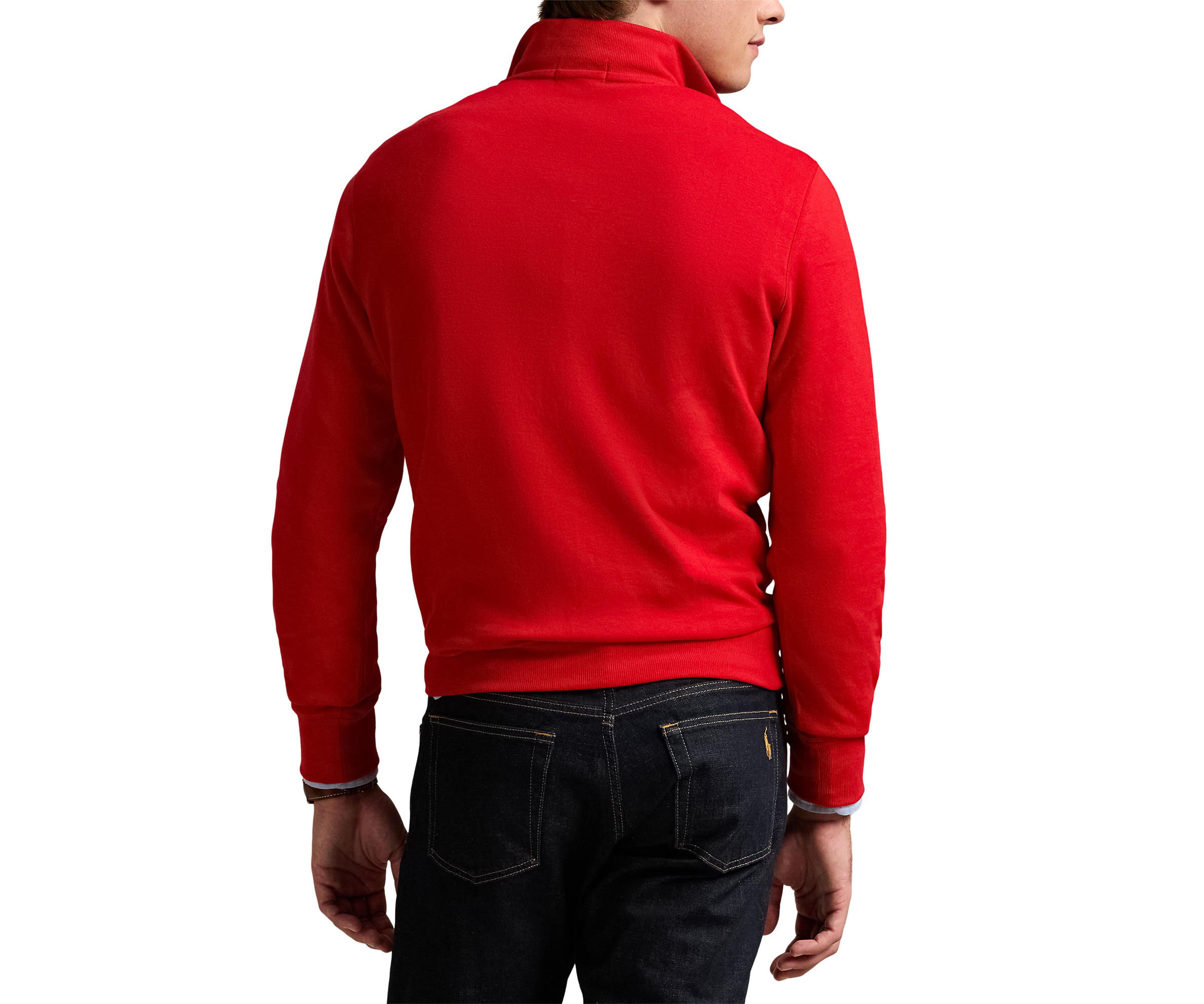 Luxury Jersey Quarter-Zip Pullover