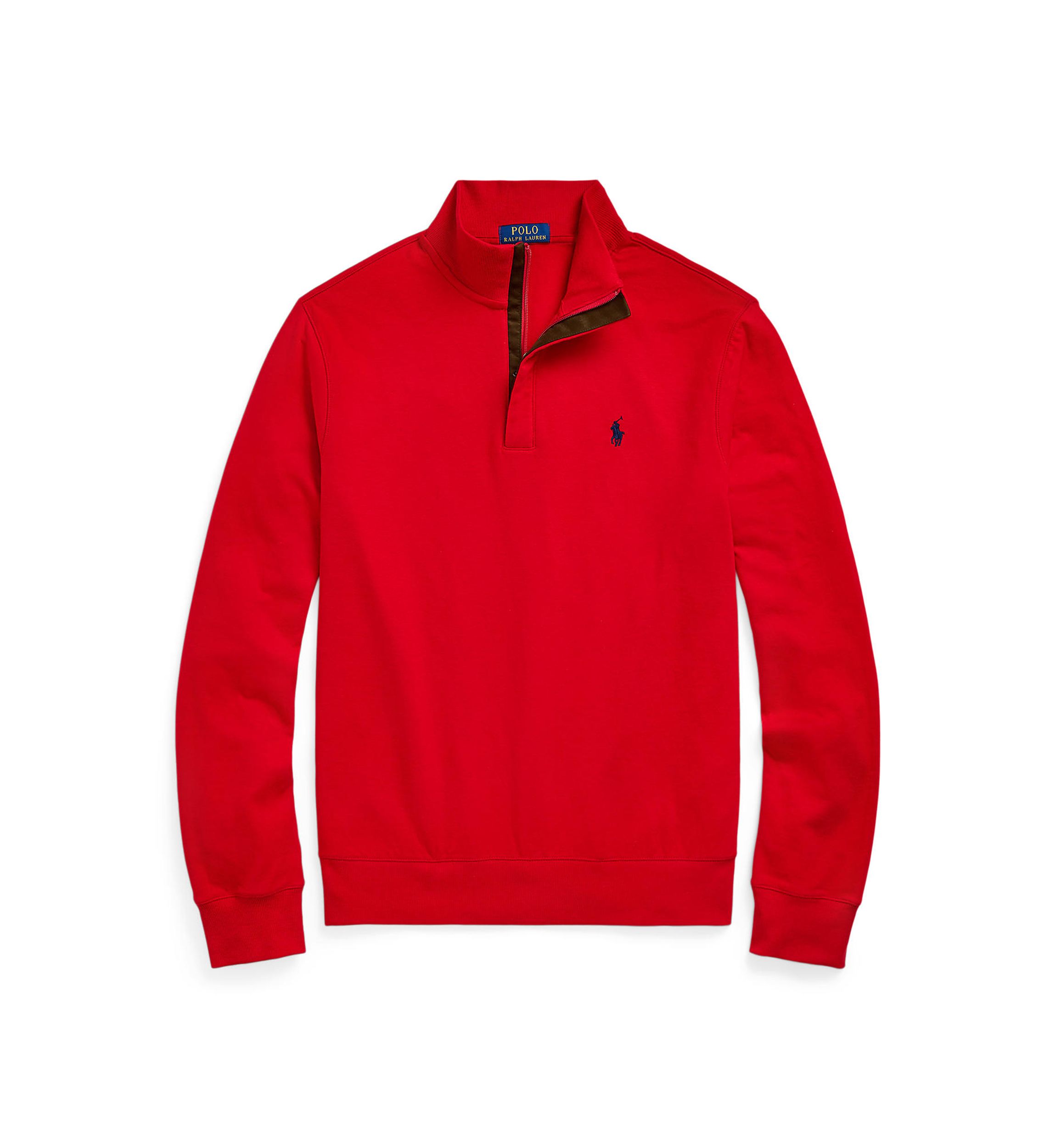 Luxury Jersey Quarter-Zip Pullover