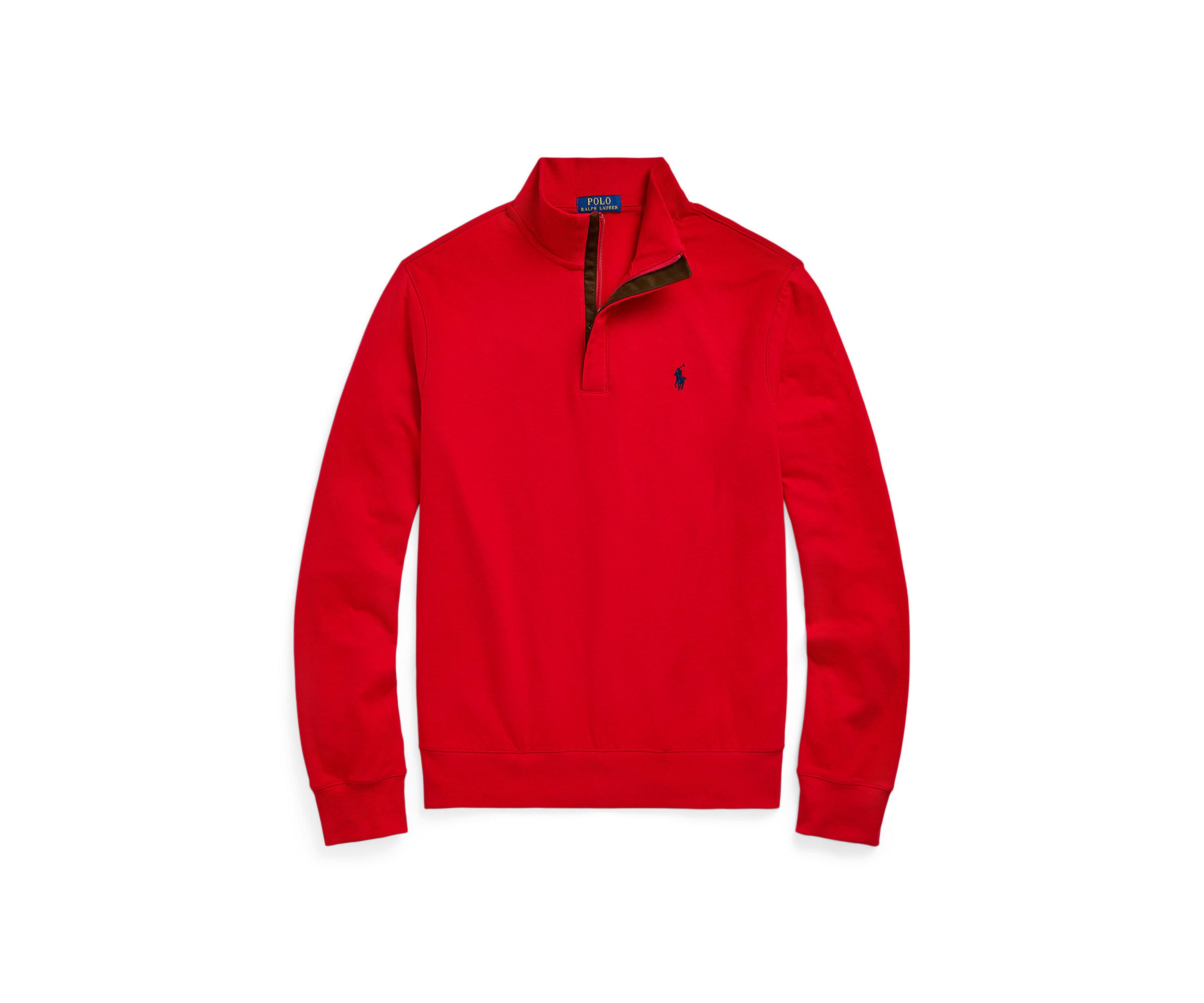 Luxury Jersey Quarter-Zip Pullover