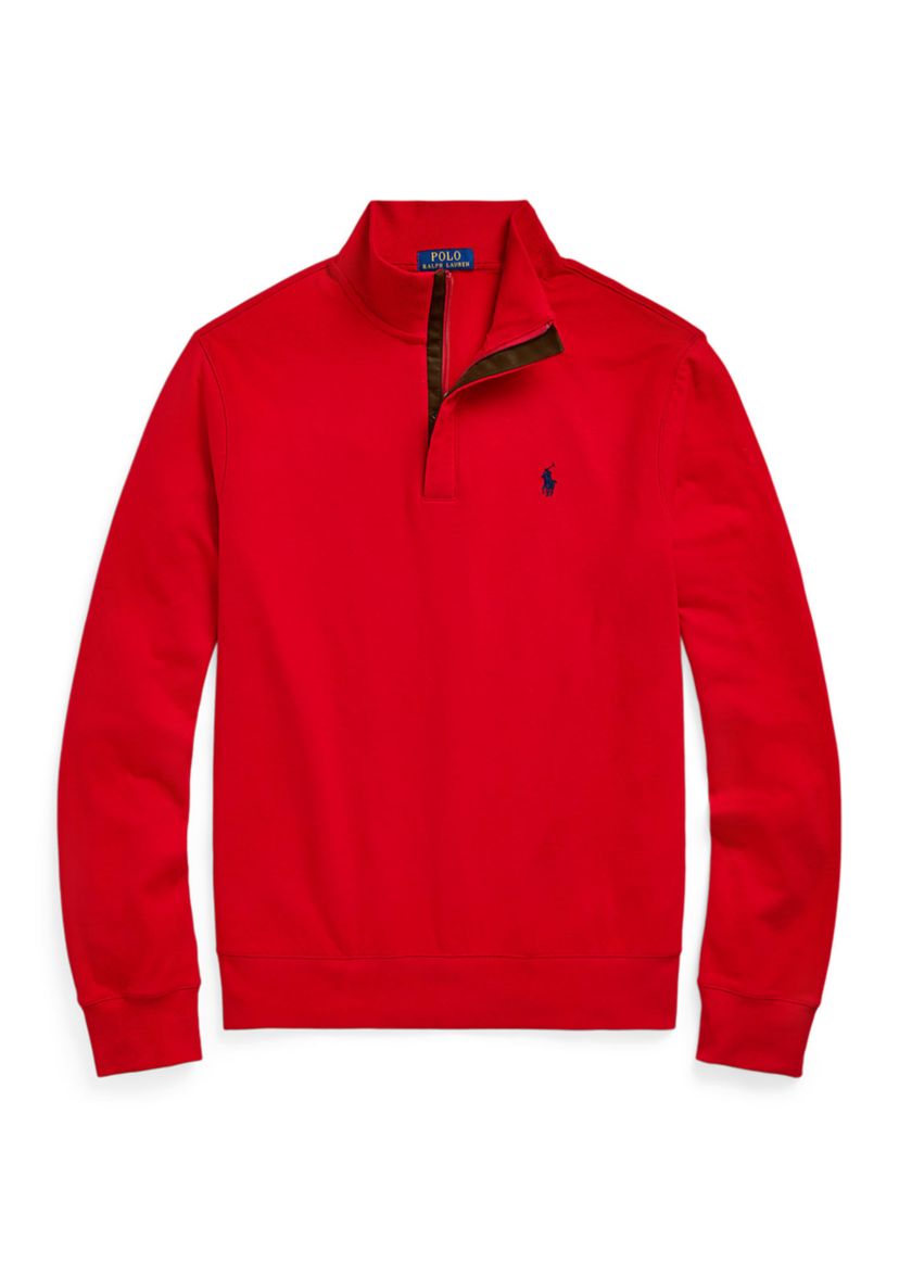 Luxury Jersey Quarter-Zip Pullover
