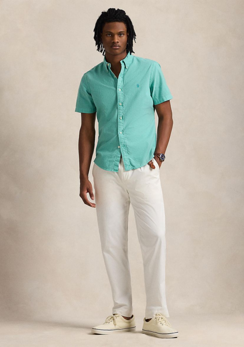 Classic Fit Garment Dyed Oxford Shirt