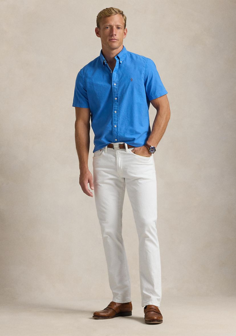 Classic Fit Garment Dyed Oxford Shirt