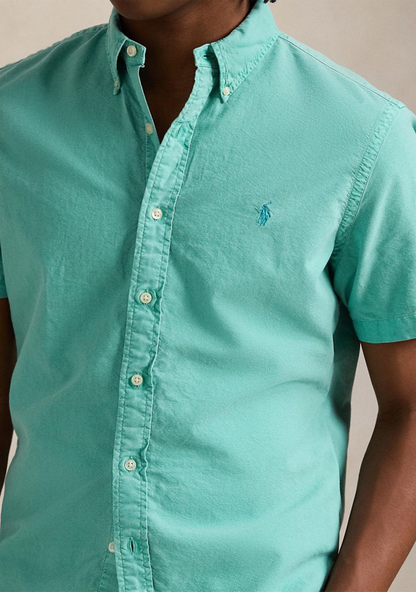Classic Fit Garment Dyed Oxford Shirt