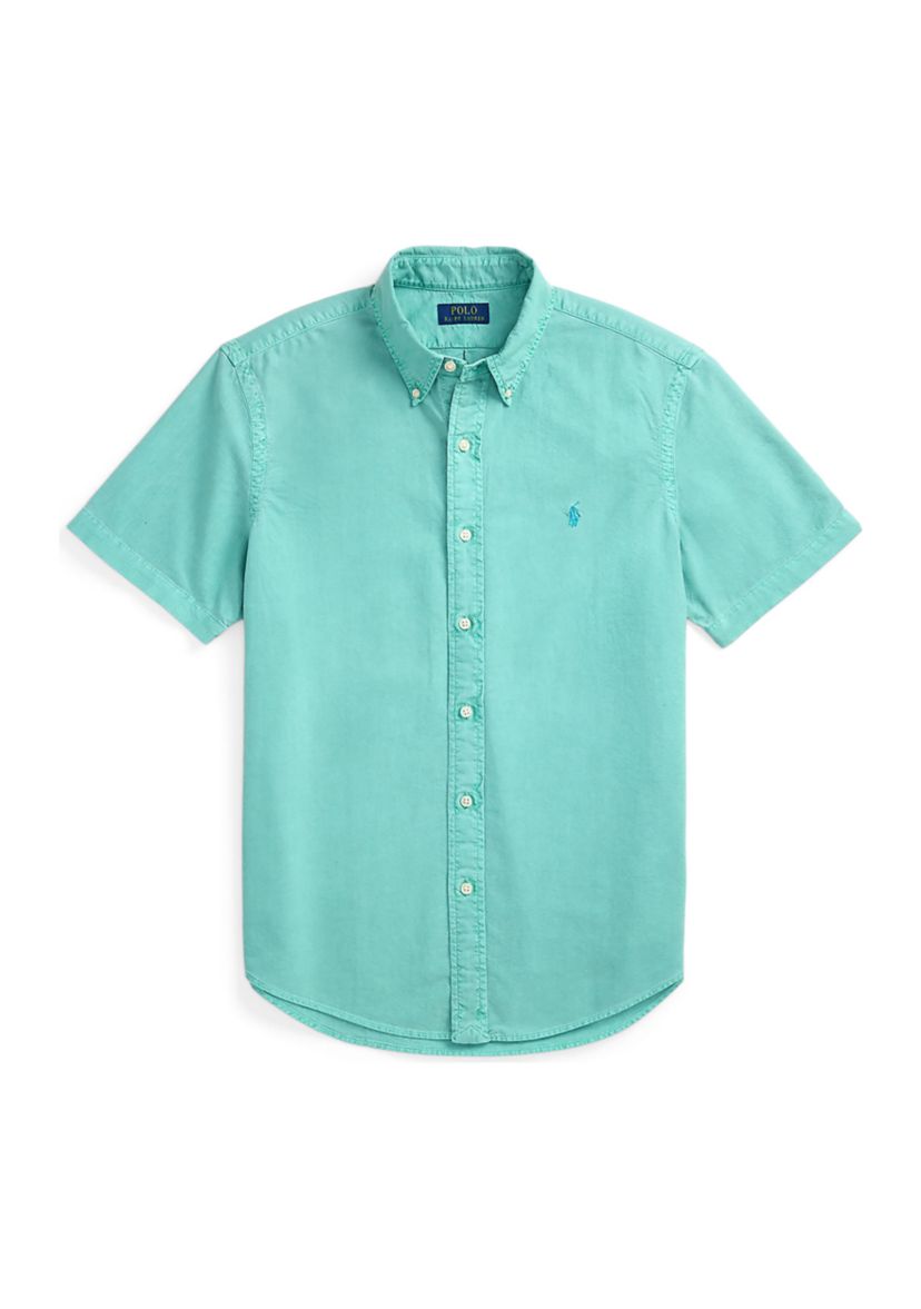 Classic Fit Garment Dyed Oxford Shirt