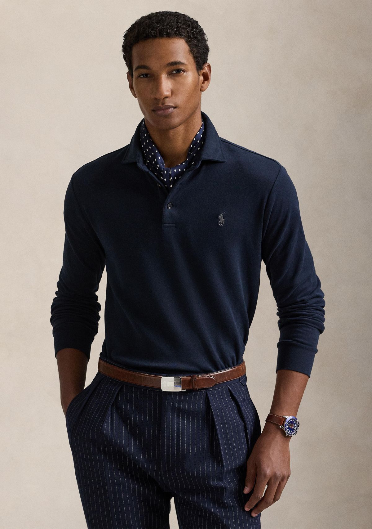 Luxury Jersey Polo Shirt