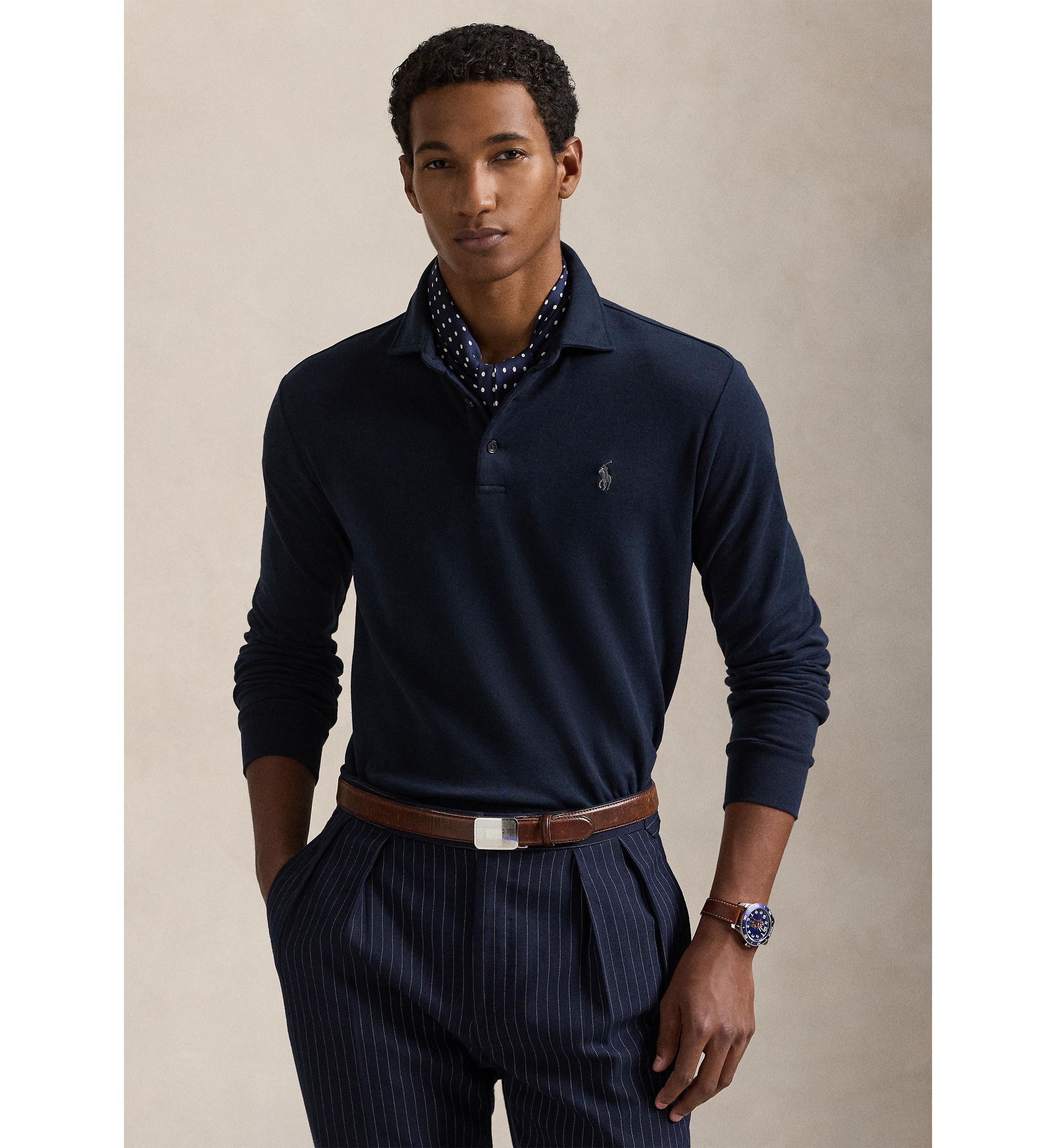 Luxury Jersey Polo Shirt