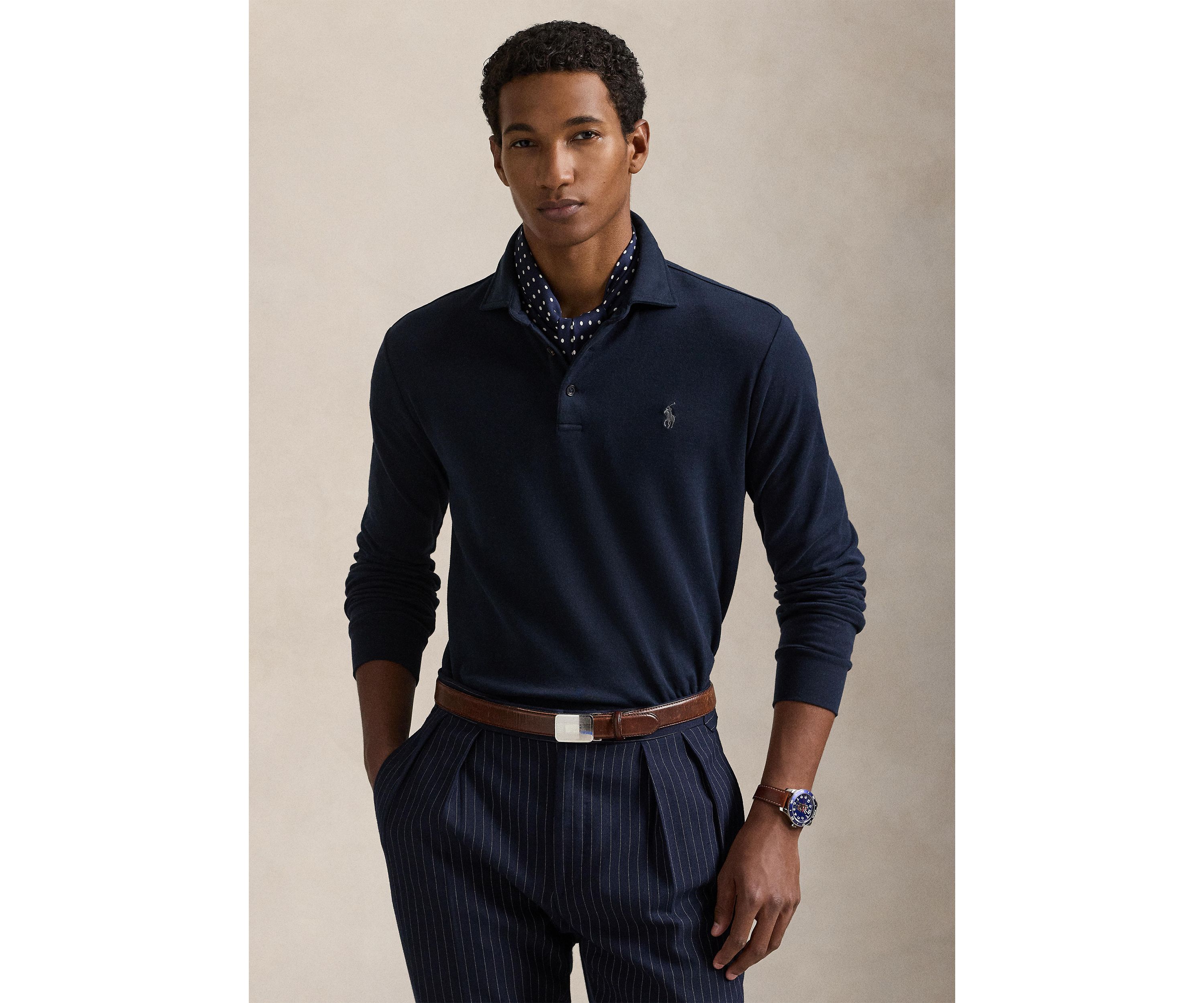 Luxury Jersey Polo Shirt