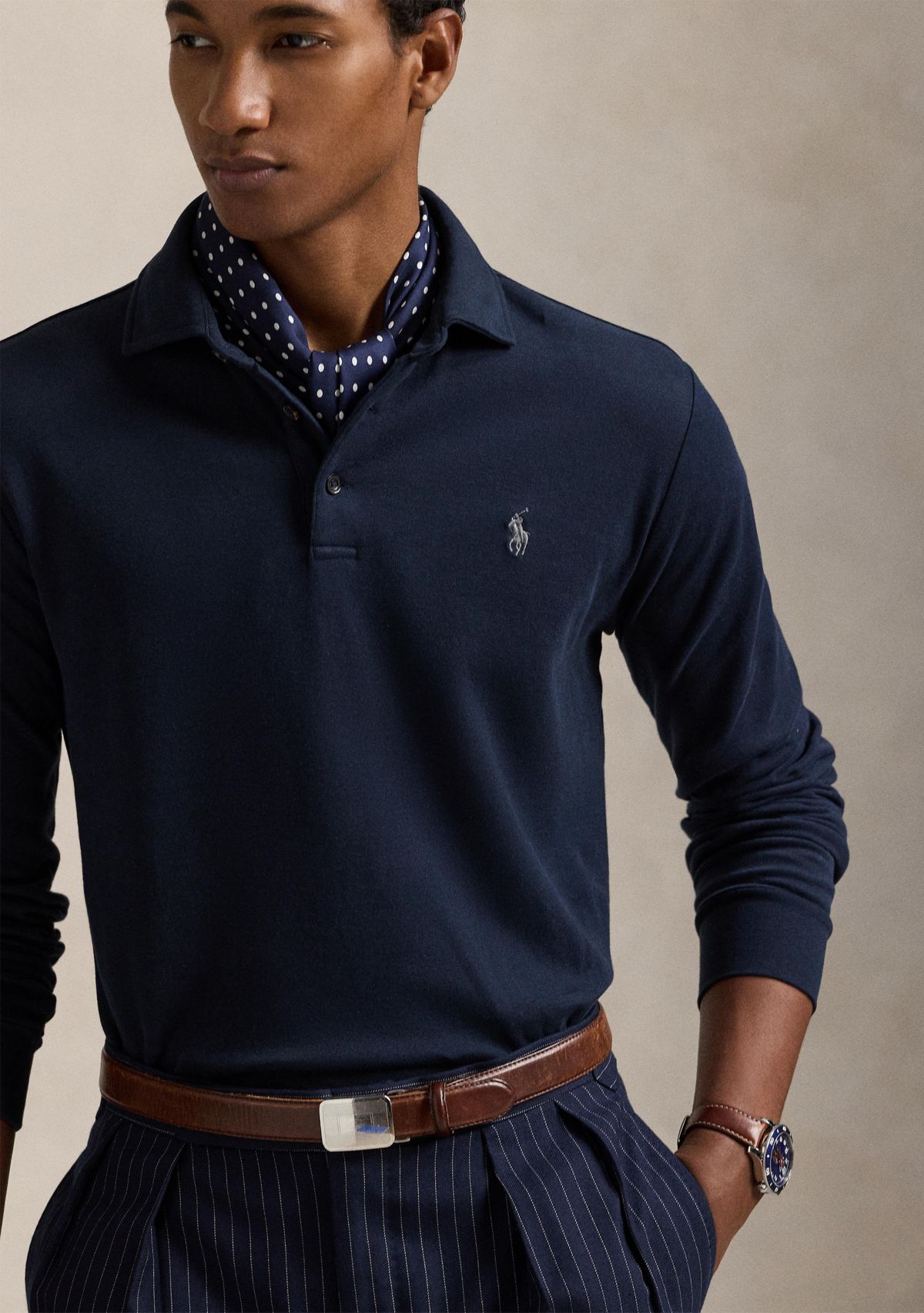 Luxury Jersey Polo Shirt