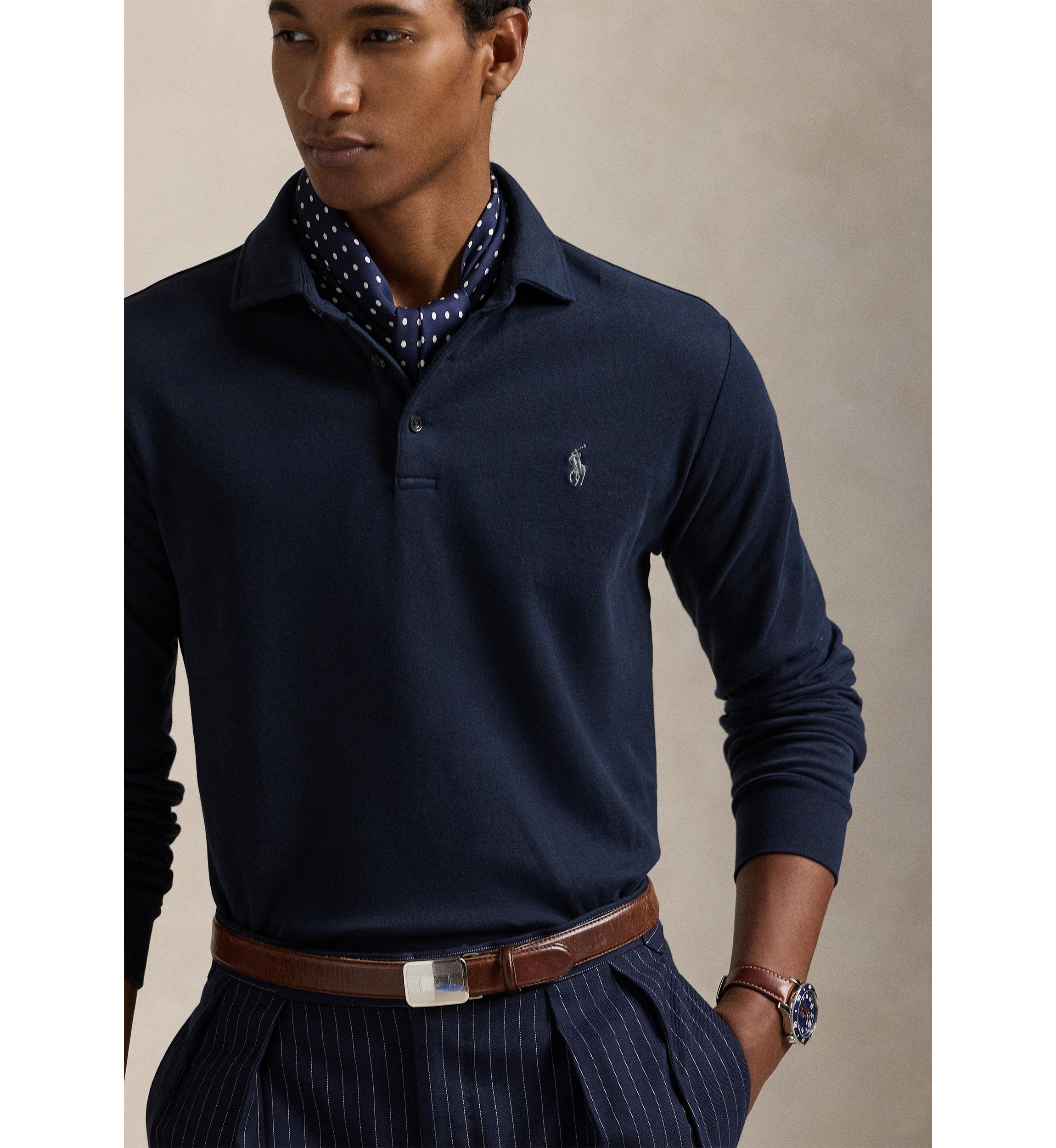 Luxury Jersey Polo Shirt