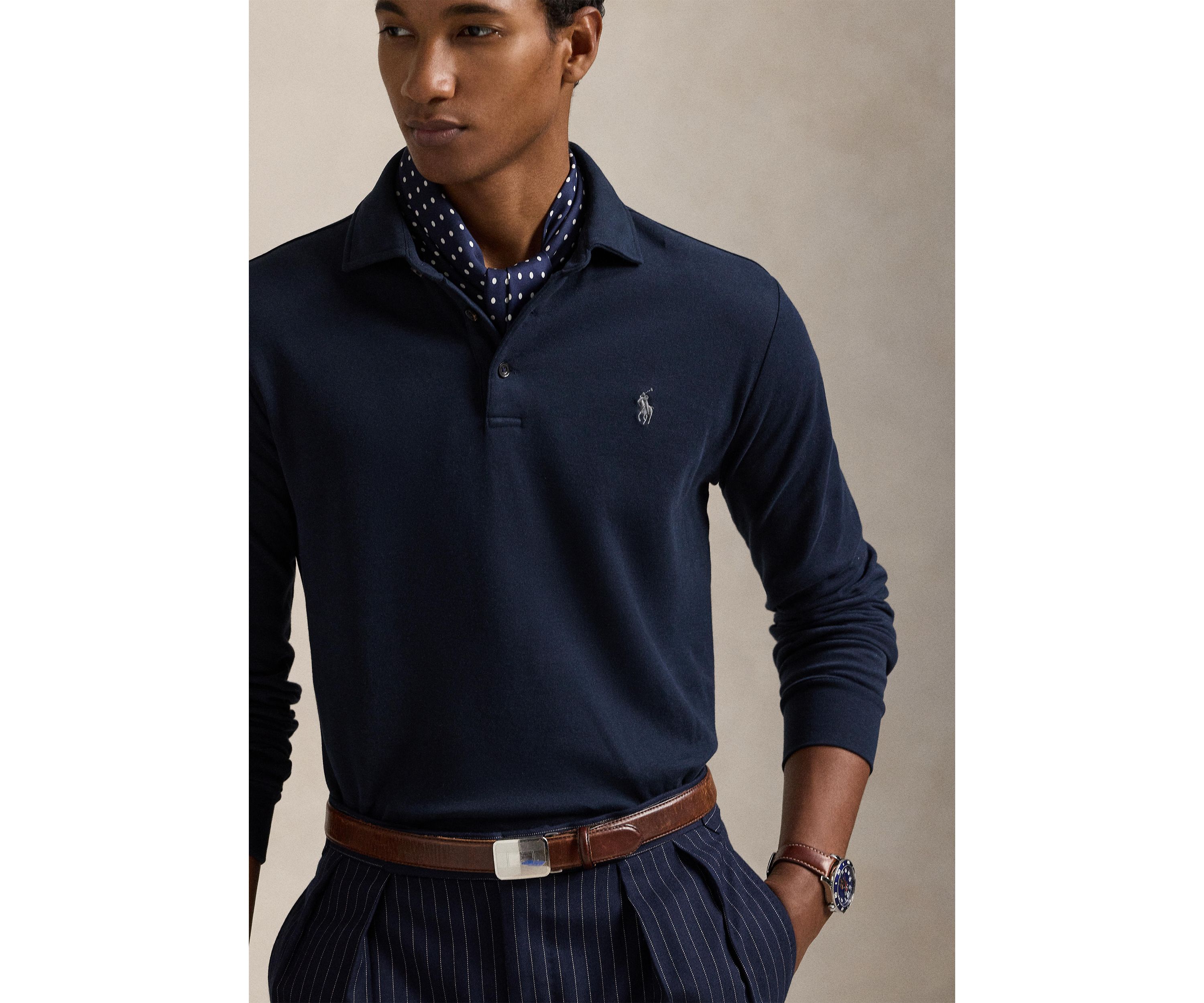 Luxury Jersey Polo Shirt