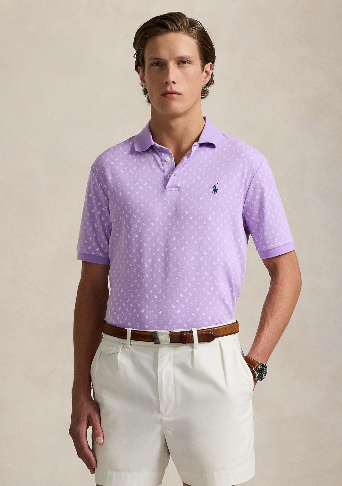 Classic Fit Soft Cotton Polo Shirt