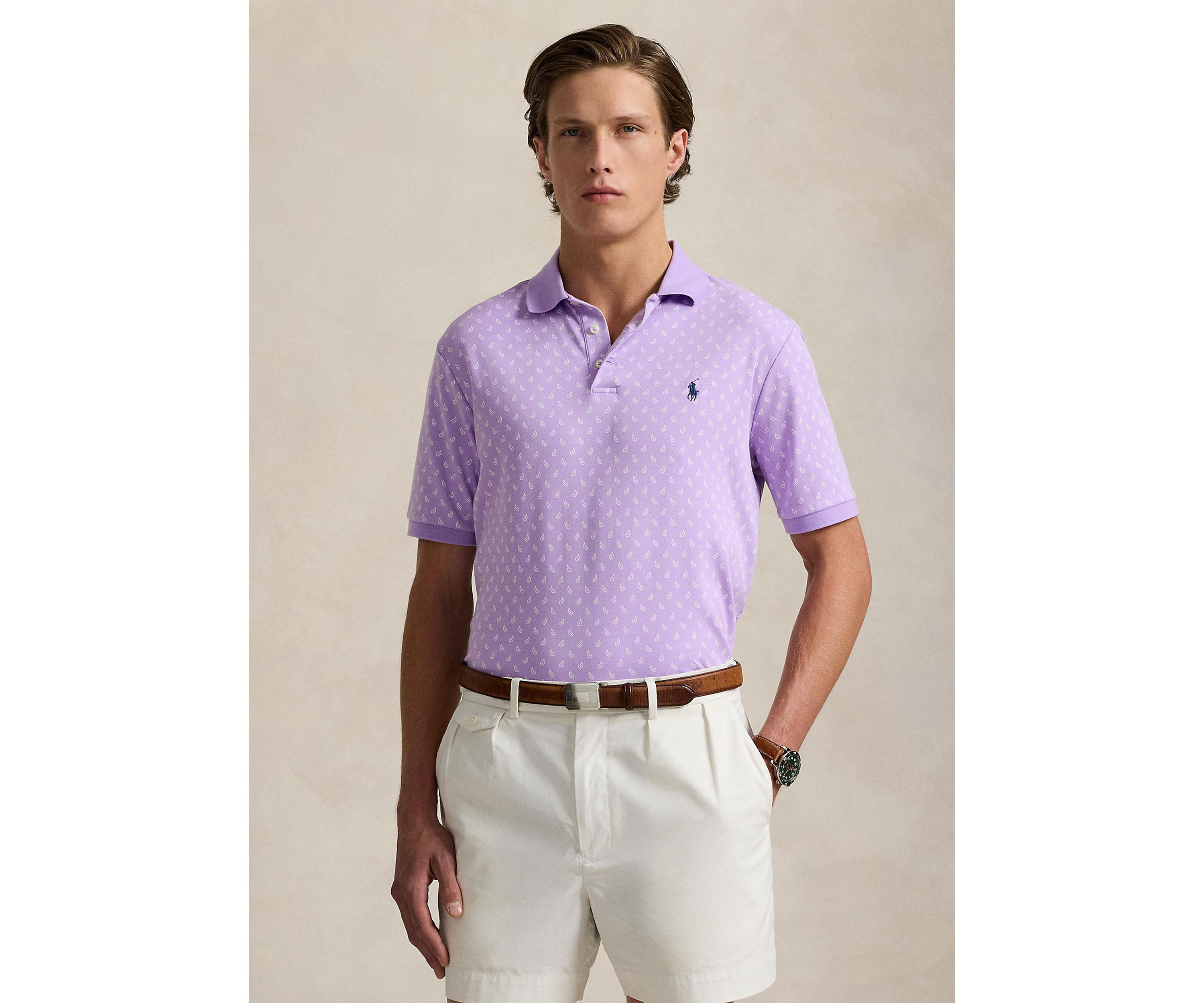 Classic Fit Soft Cotton Polo Shirt