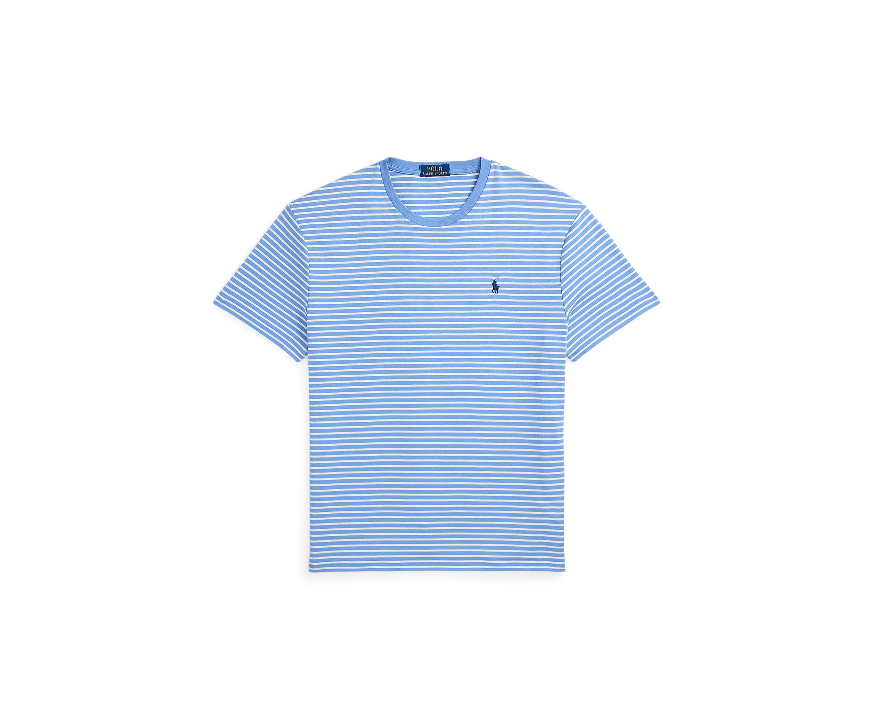 Classic Fit Striped Soft Cotton T-Shirt