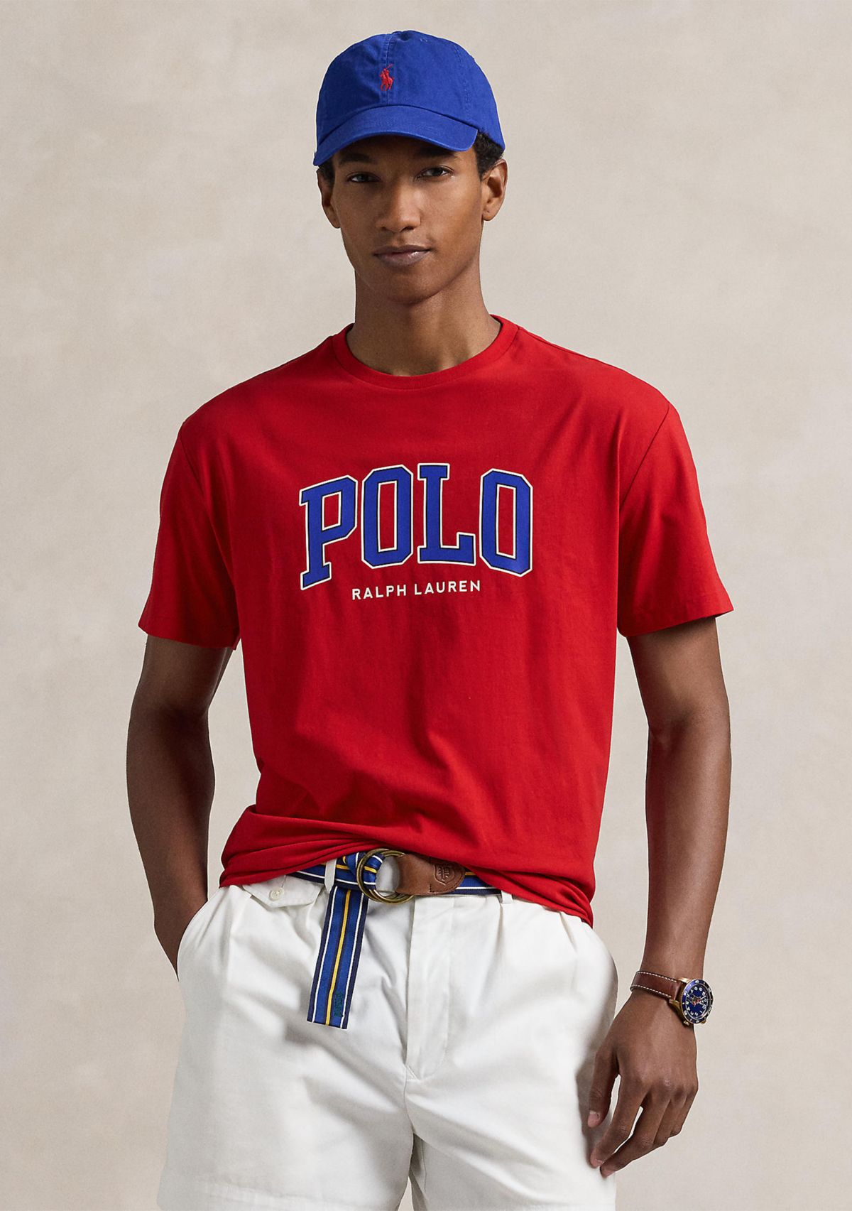 Classic Fit Logo Jersey T-Shirt