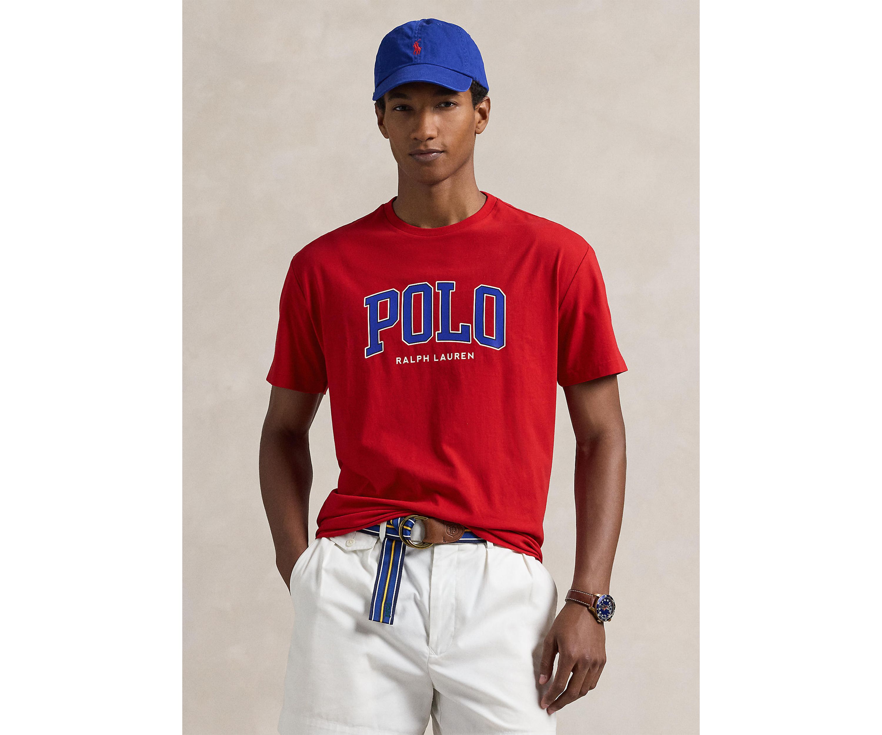 Classic Fit Logo Jersey T-Shirt