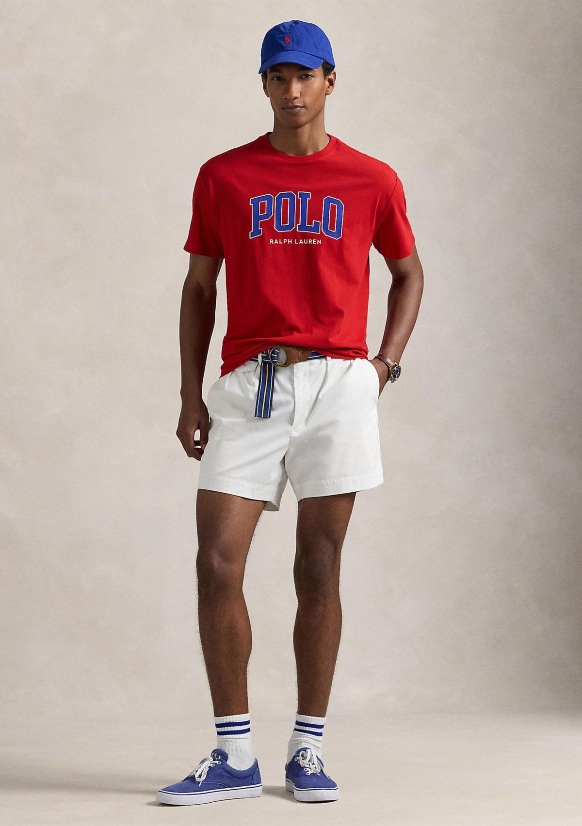 Classic Fit Logo Jersey T-Shirt