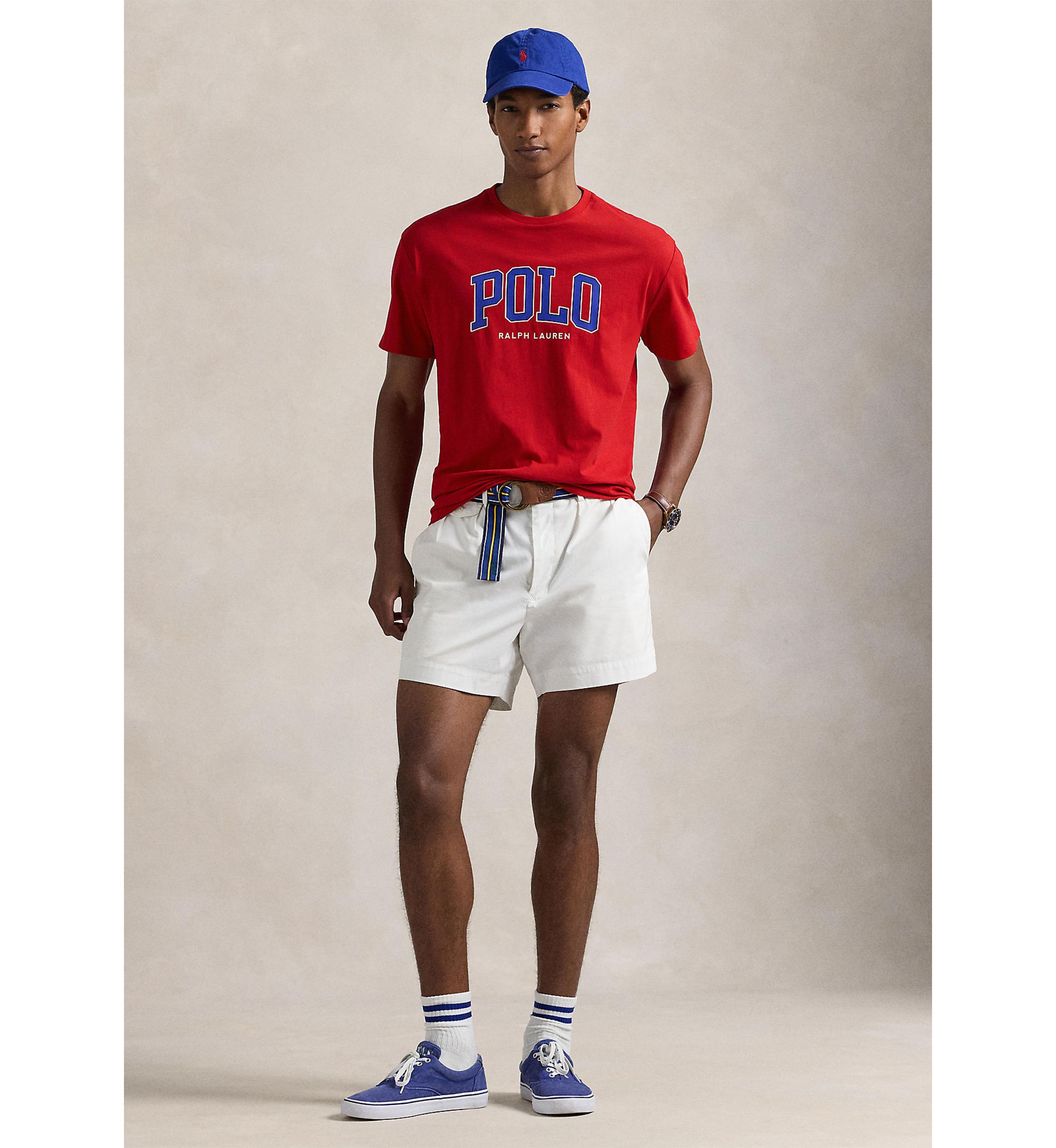 Classic Fit Logo Jersey T-Shirt