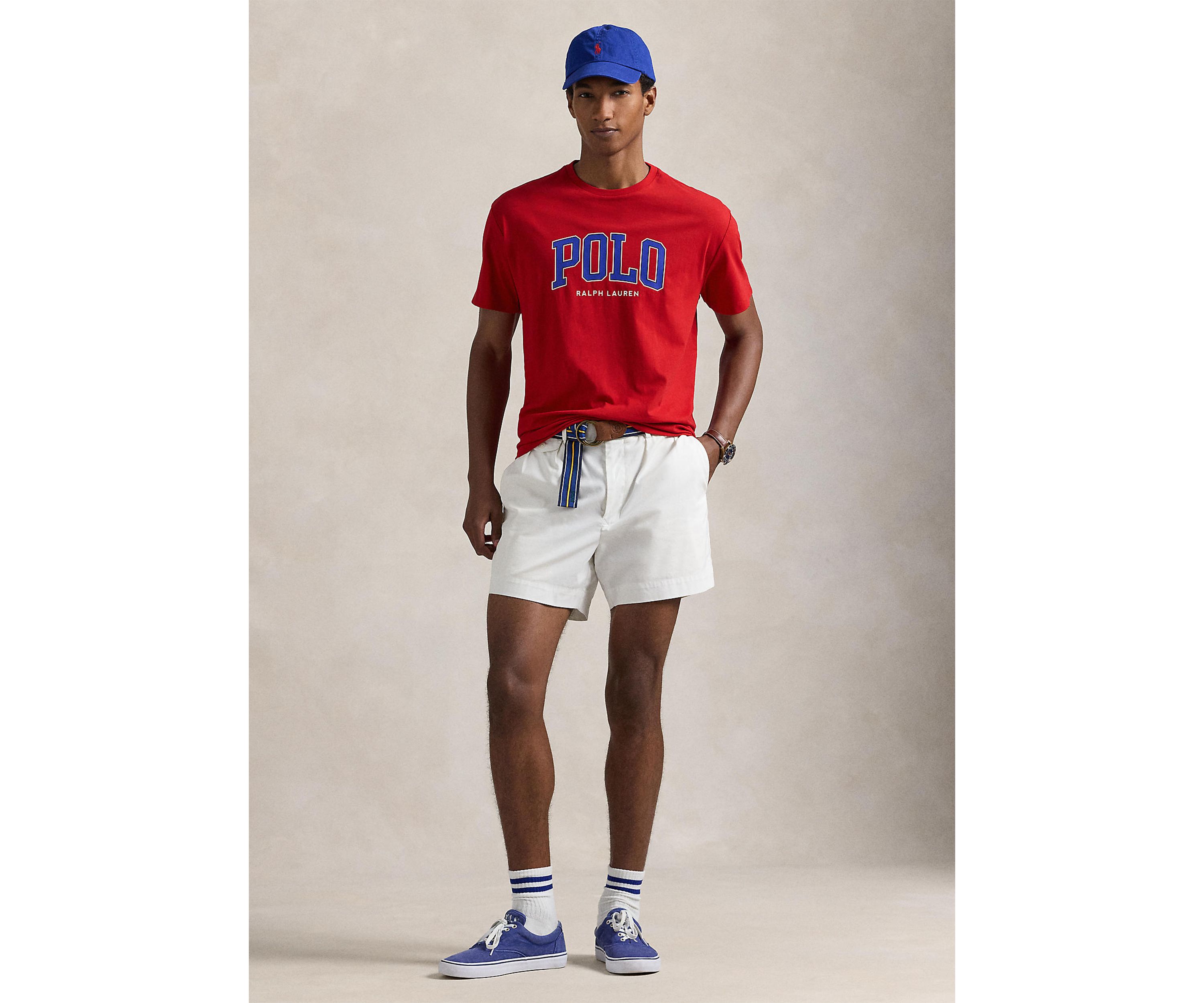 Classic Fit Logo Jersey T-Shirt