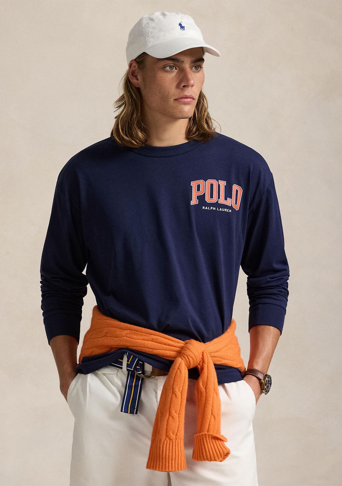 Classic Fit Logo Jersey T-Shirt