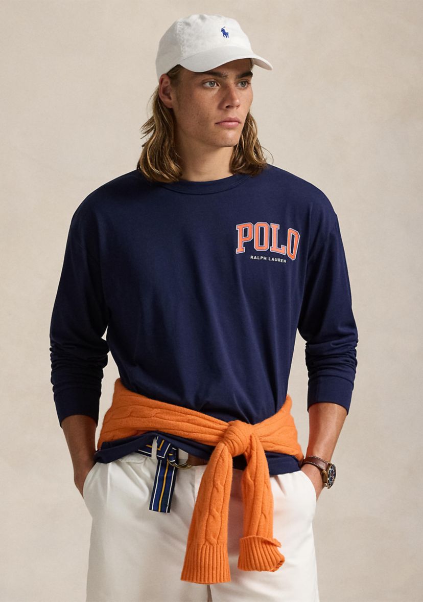 Classic Fit Logo Jersey T-Shirt
