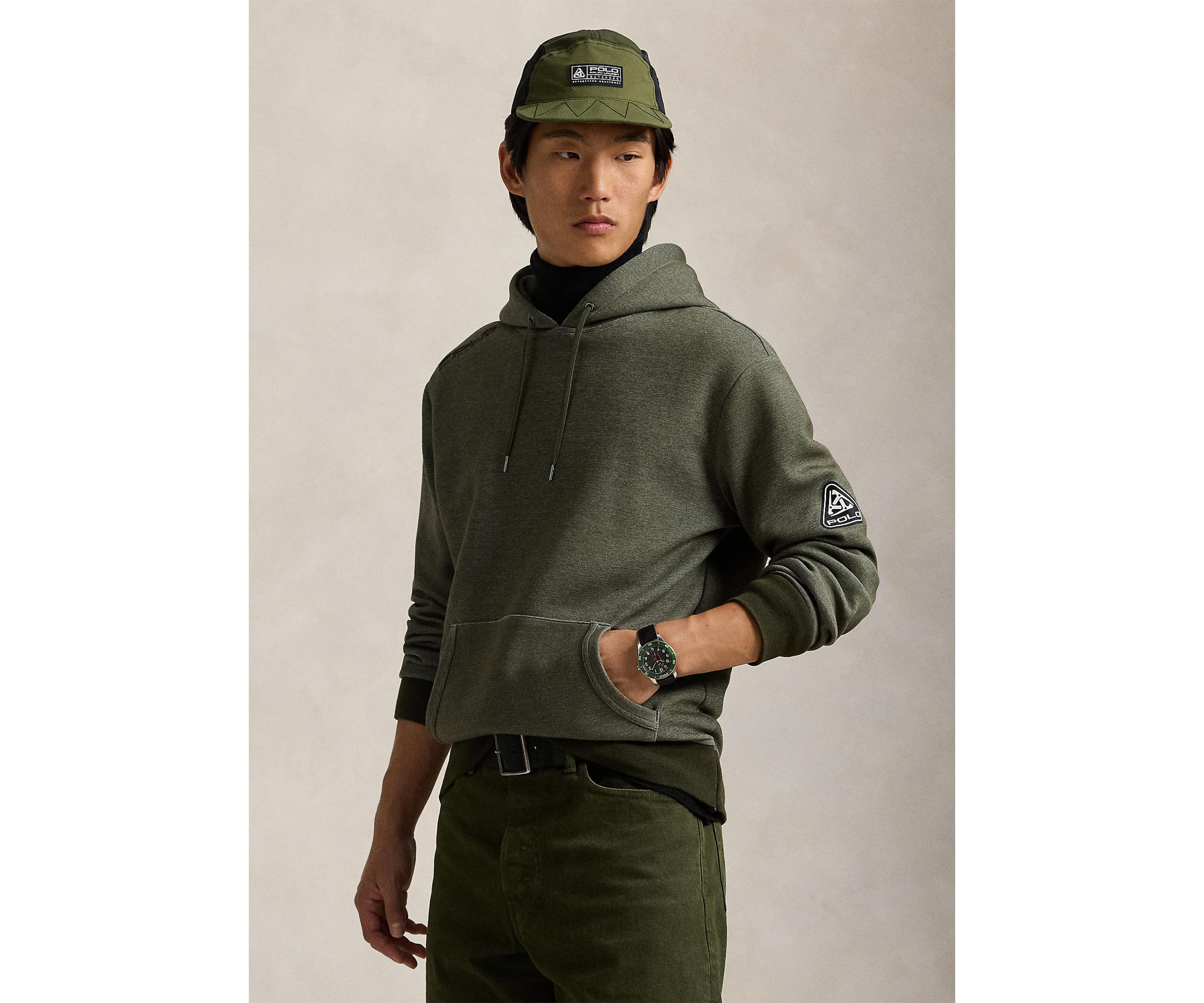Logo Double Knit Hoodie