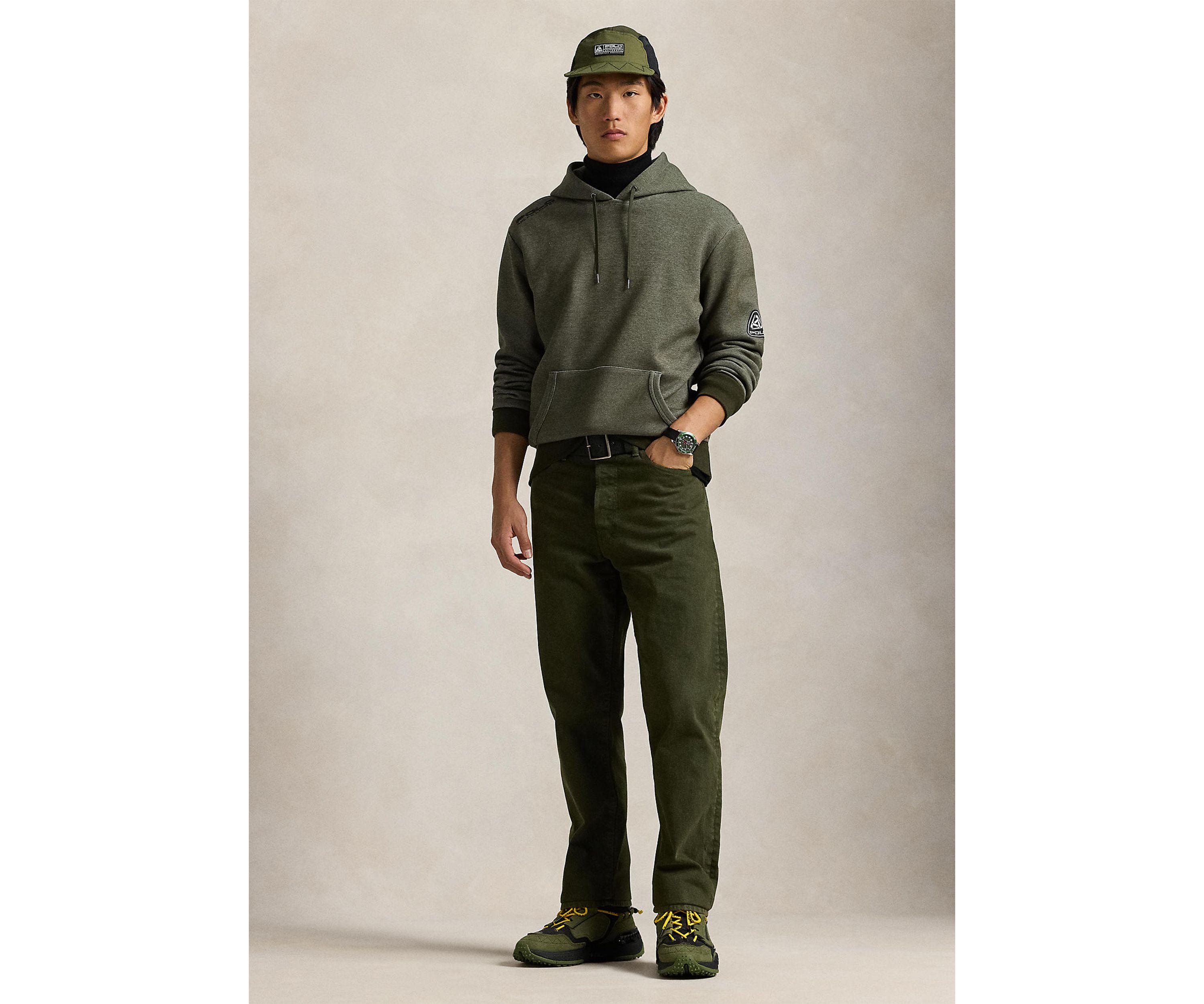 Logo Double Knit Hoodie