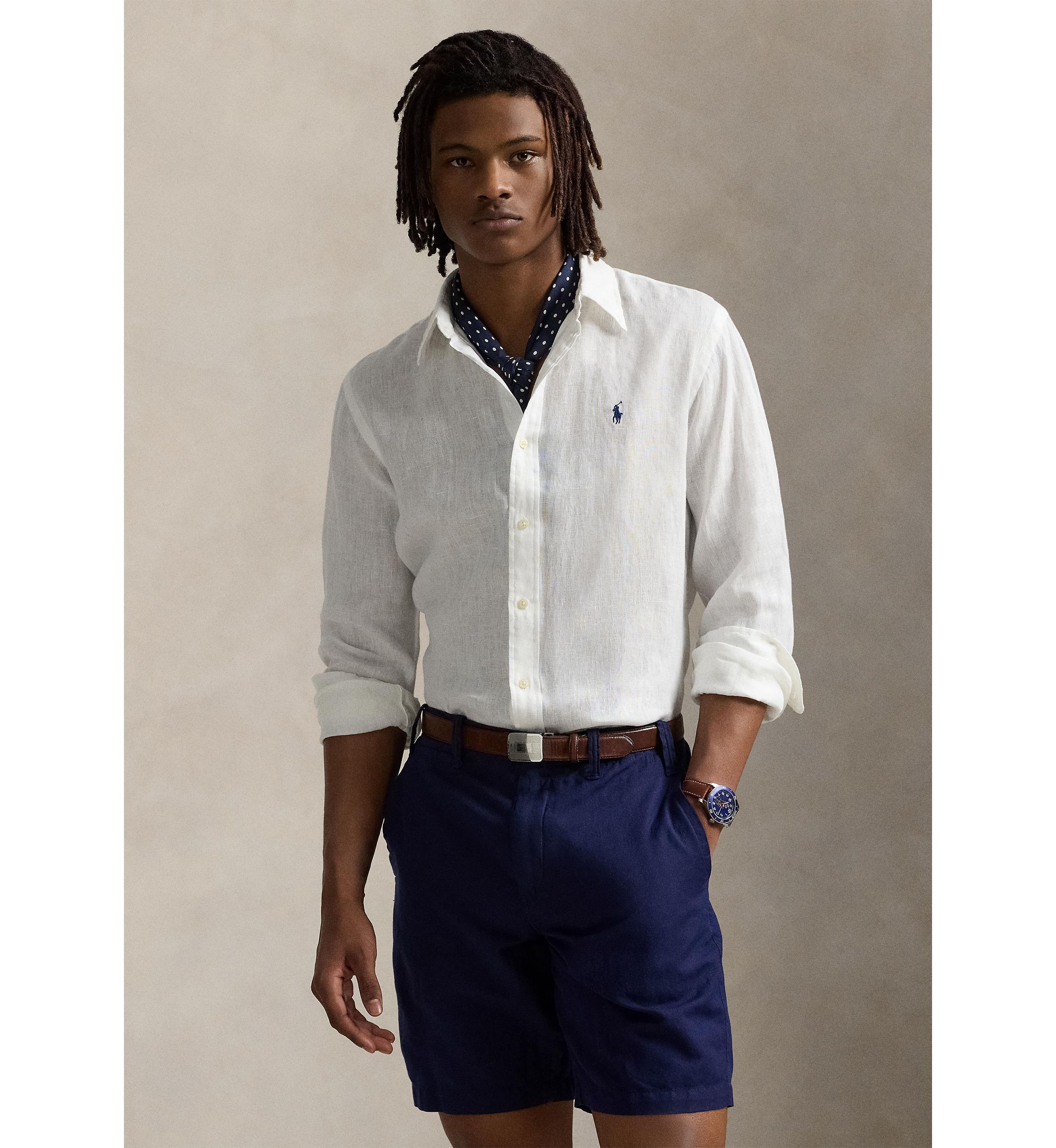 Classic Fit Linen Shirt
