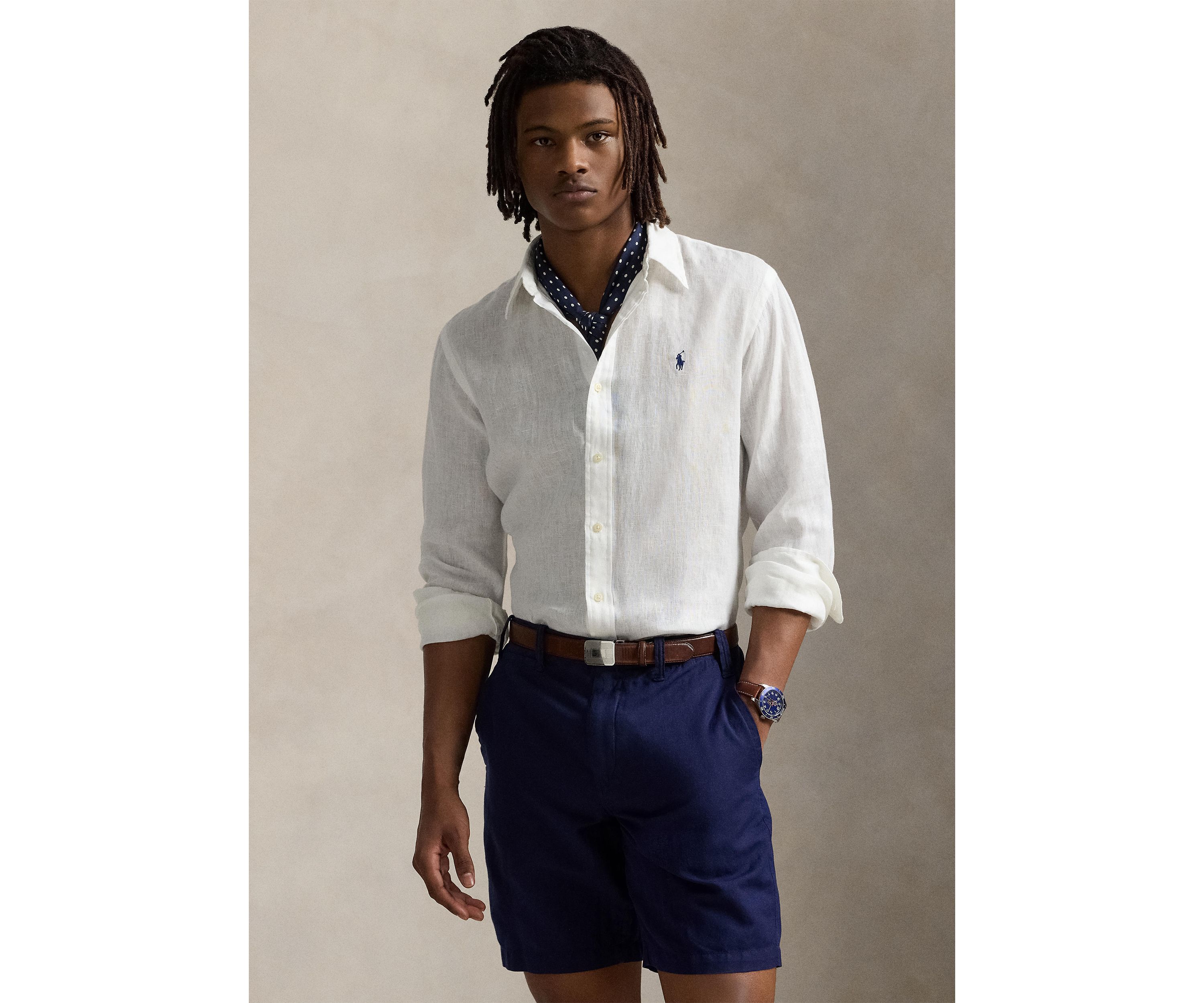 Classic Fit Linen Shirt
