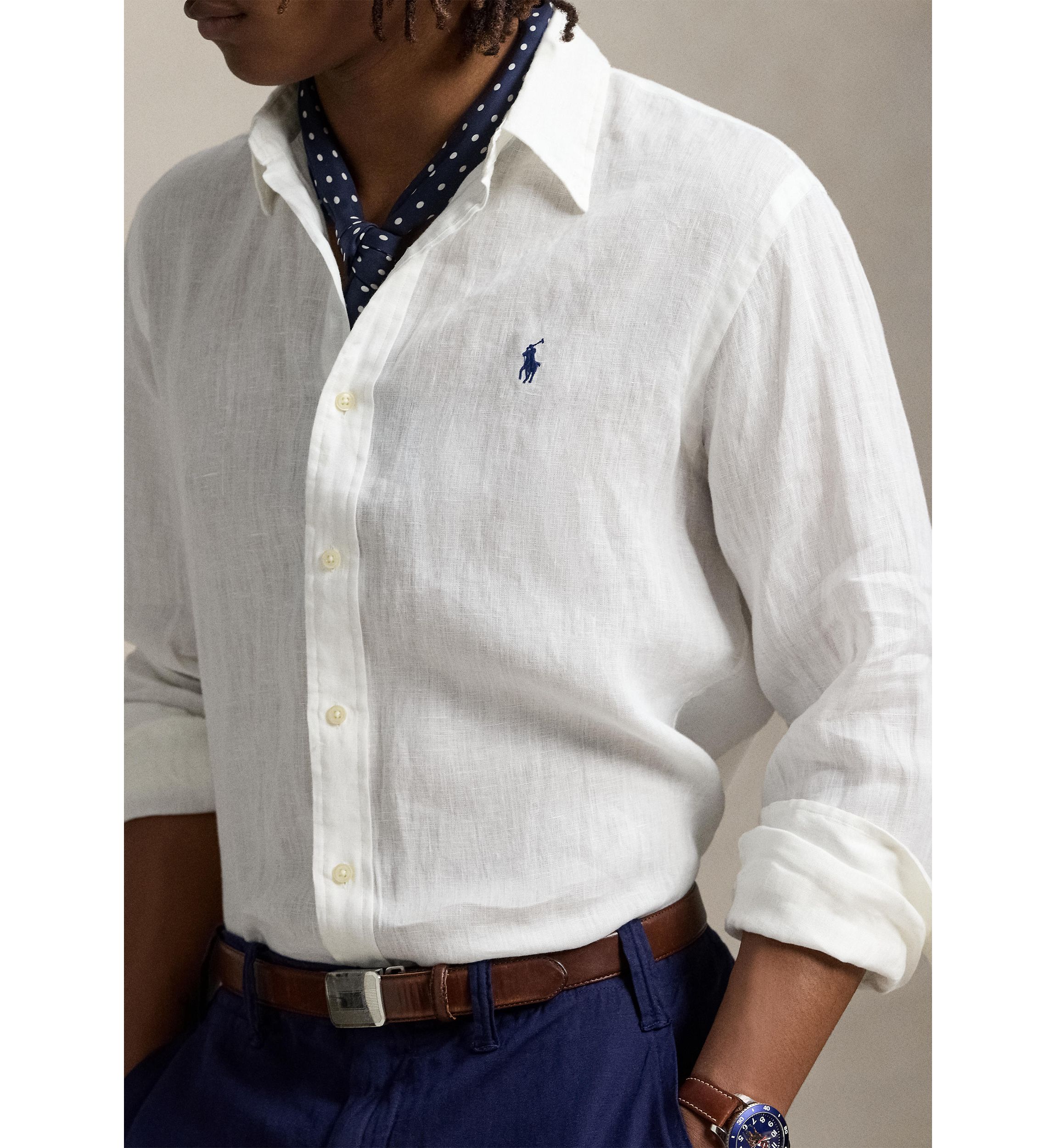 Classic Fit Linen Shirt