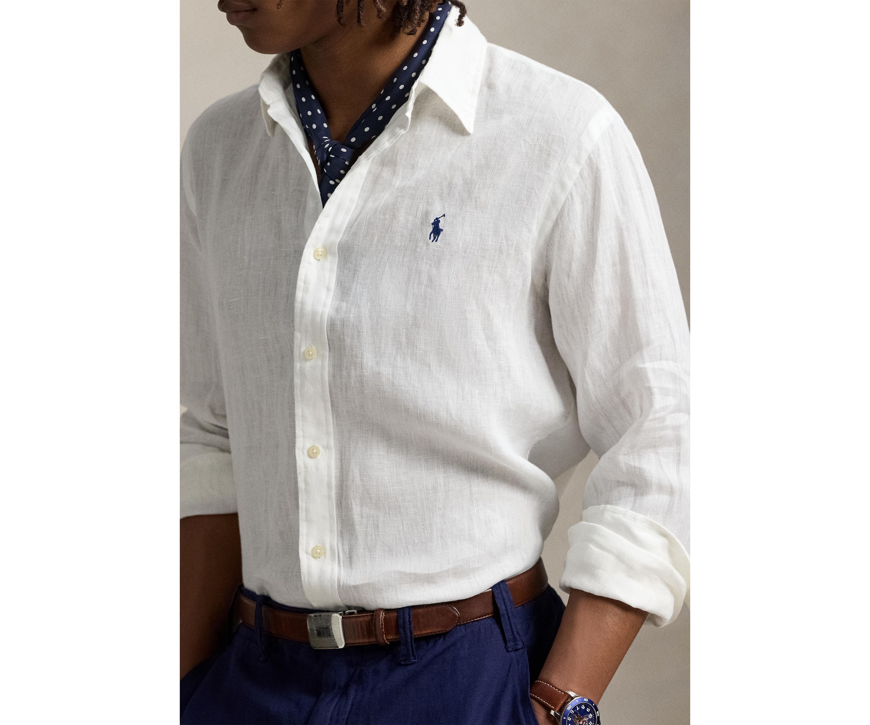 Classic Fit Linen Shirt