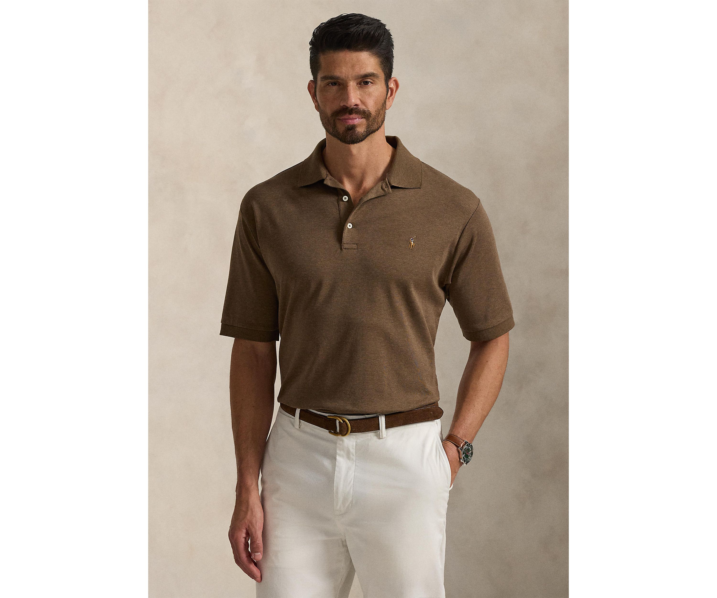 Big & Tall Soft Cotton Polo Shirt