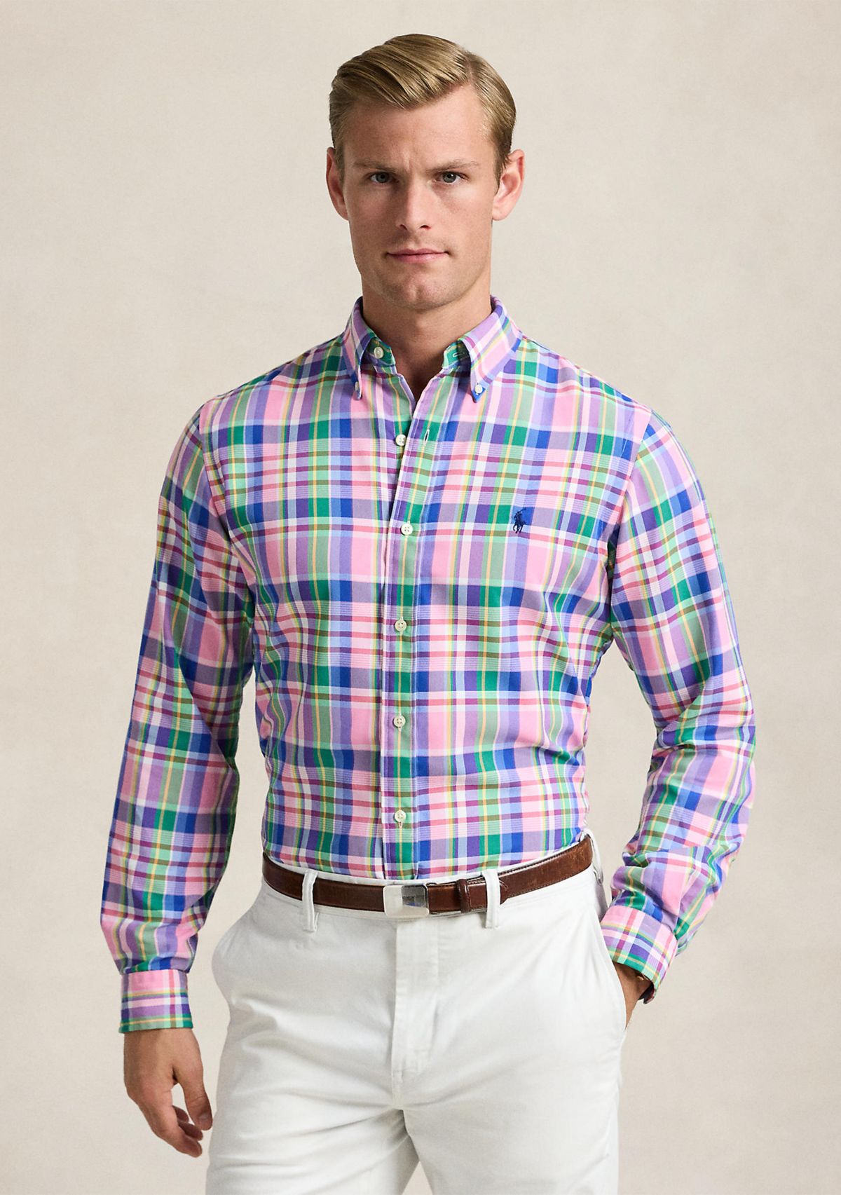 Classic Fit Performance Oxford Shirt
