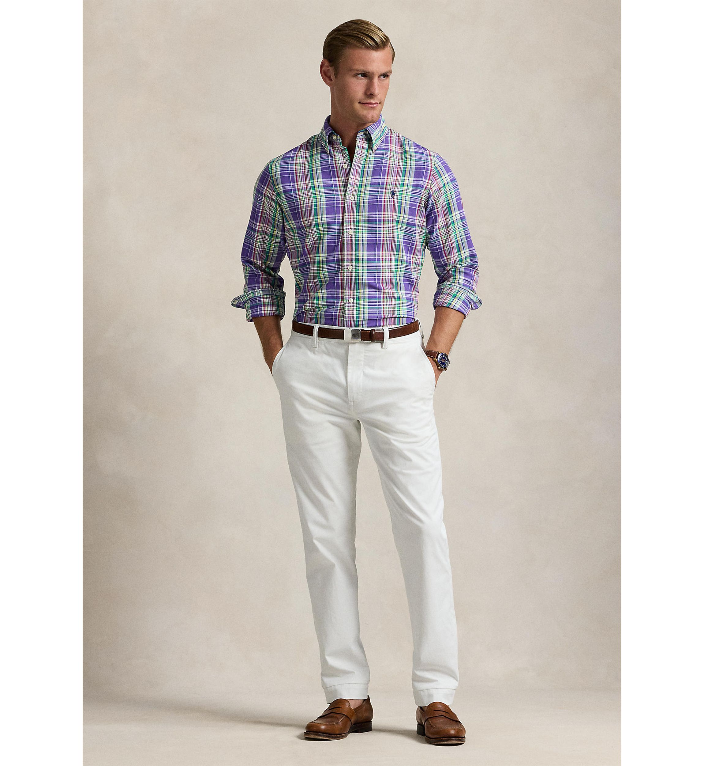 Classic Fit Performance Oxford Shirt