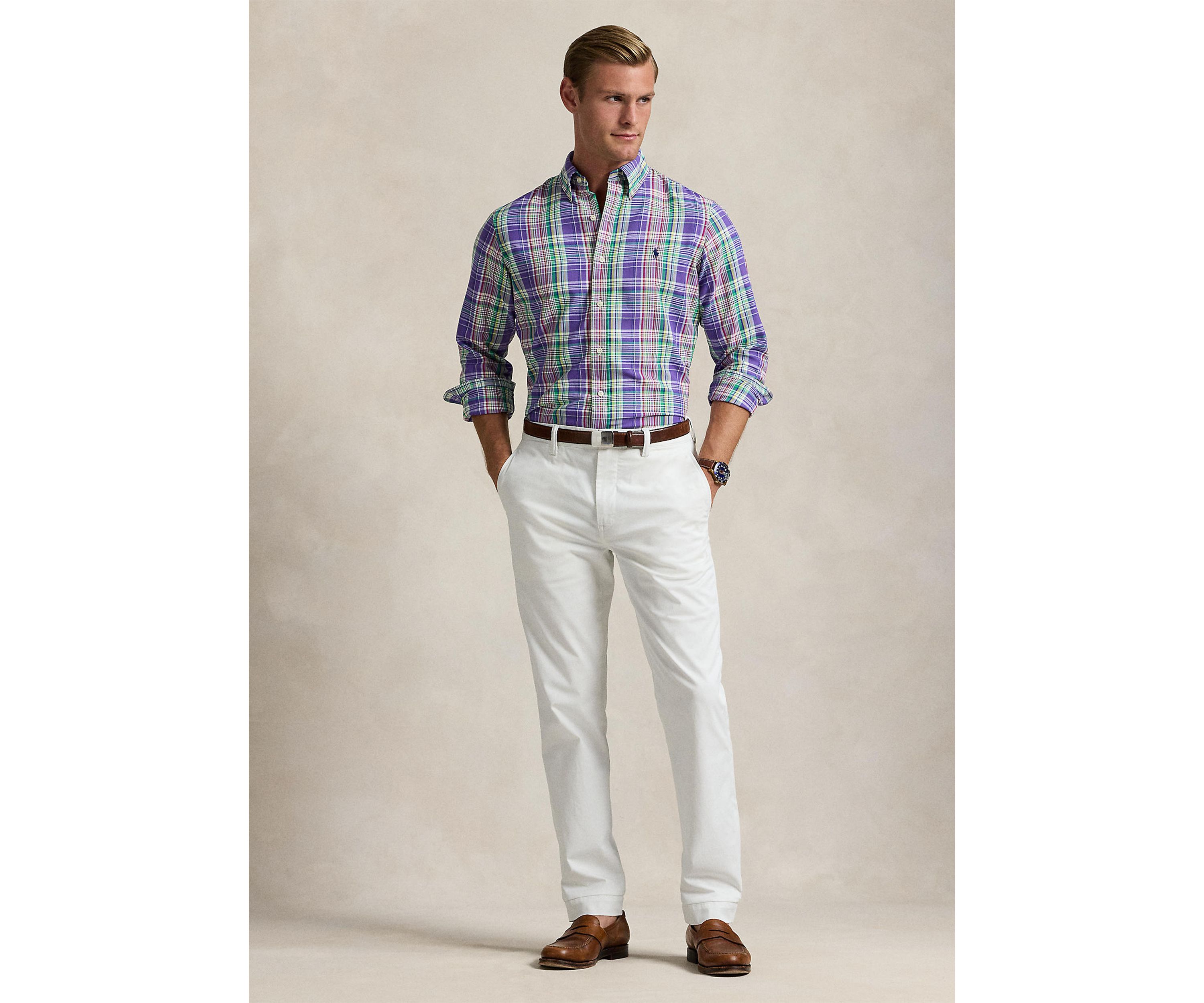 Classic Fit Performance Oxford Shirt