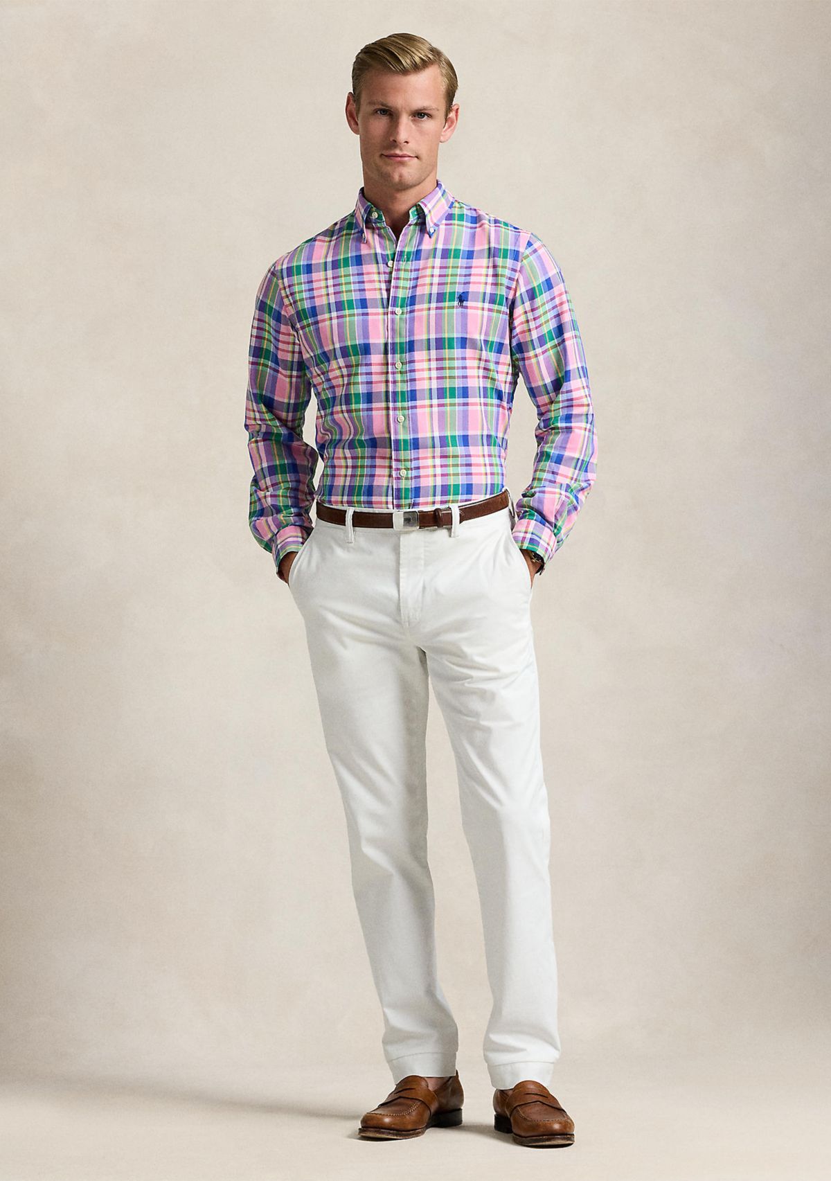 Classic Fit Performance Oxford Shirt