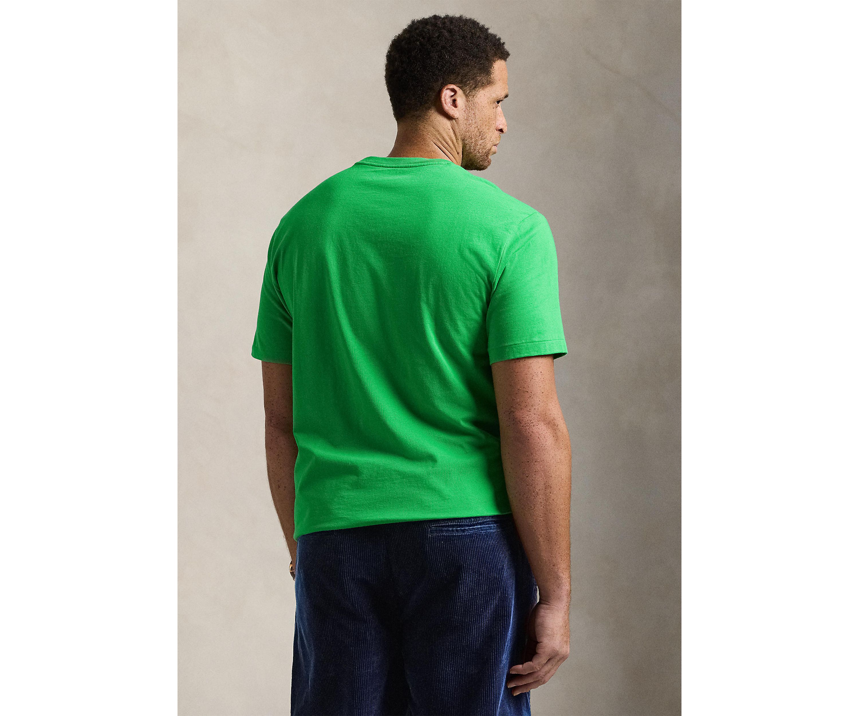 Big & Tall Jersey Crew Neck T-Shirt