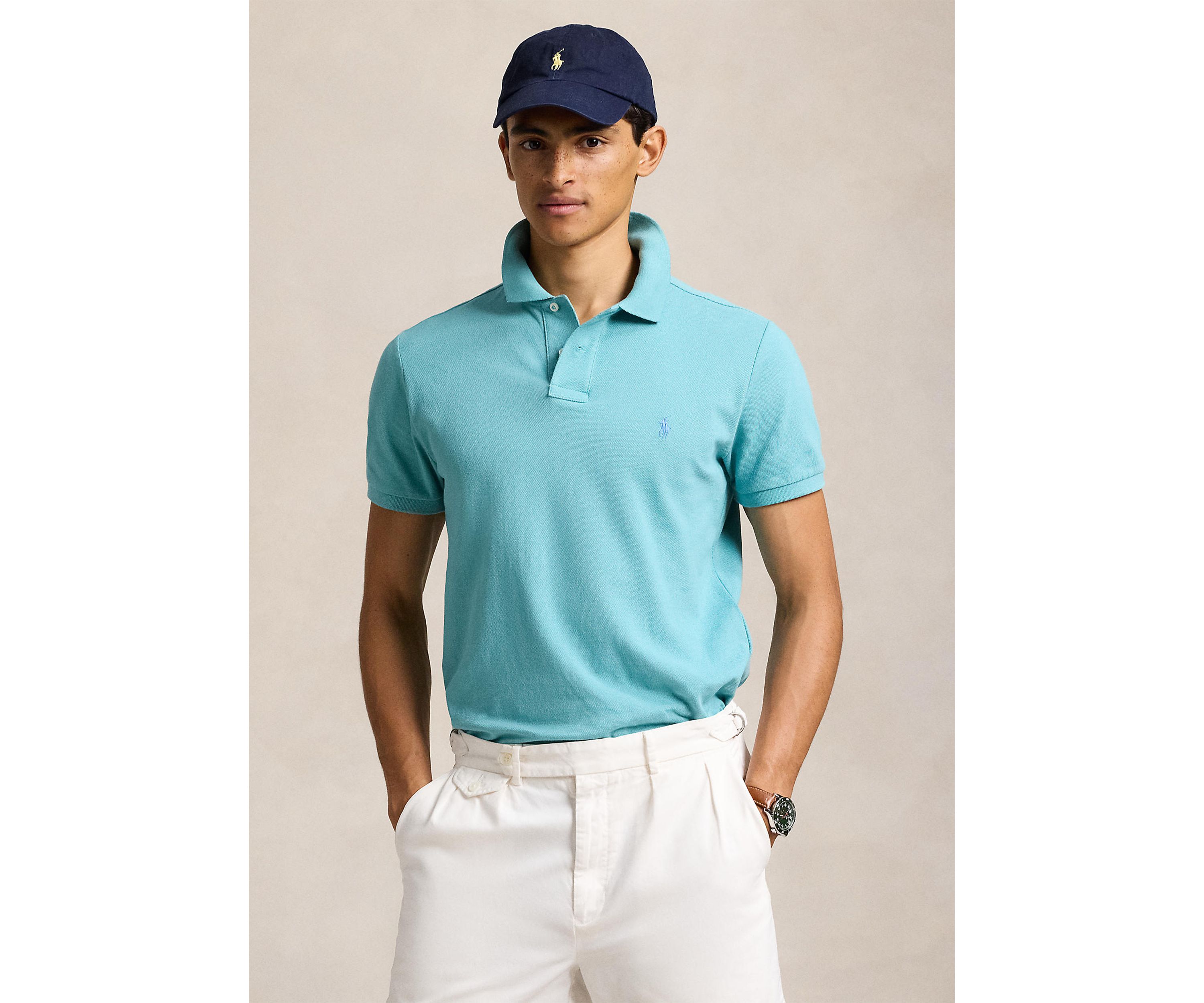 Big & Tall Classic Fit Mesh Polo Shirt