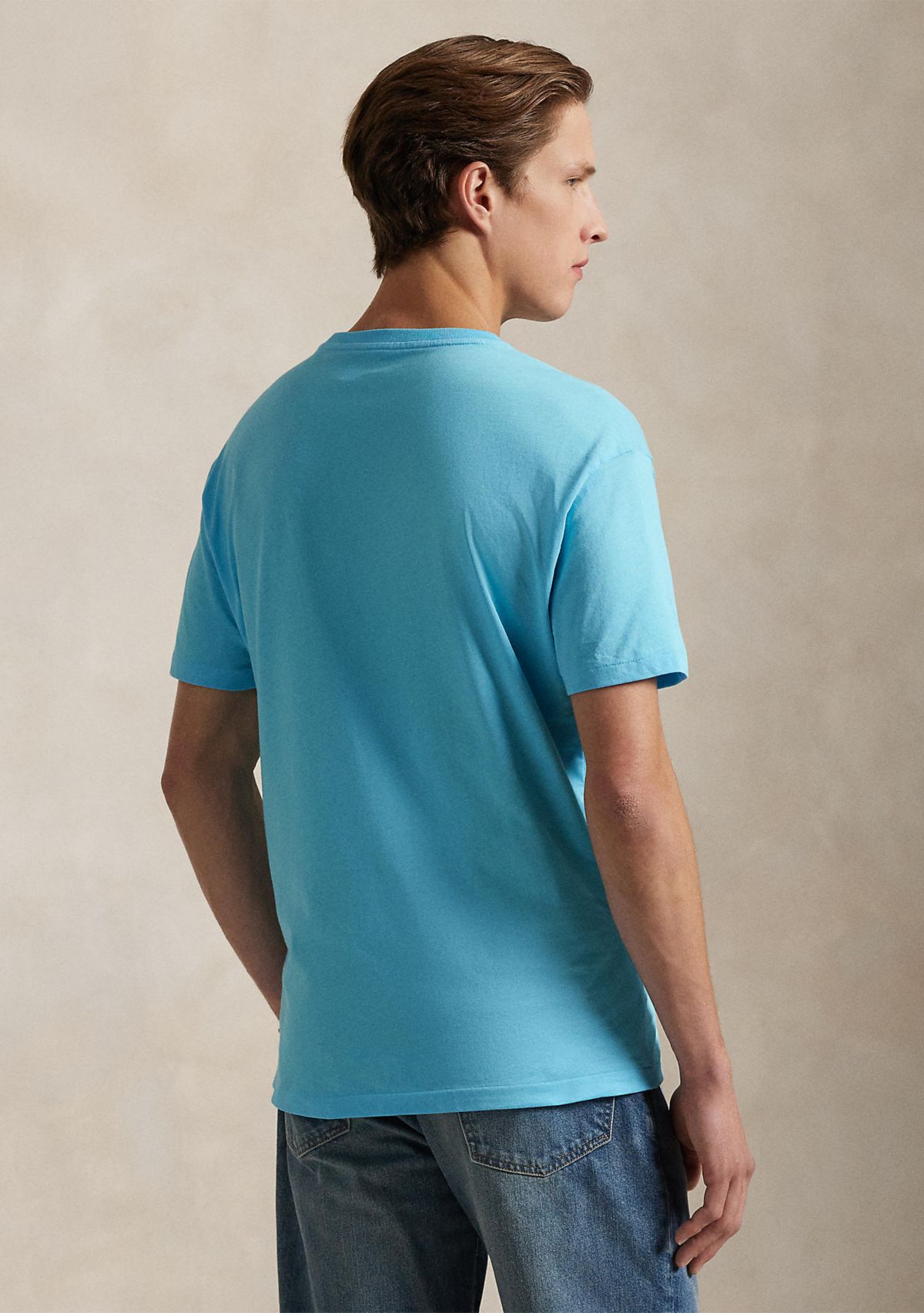 Classic Fit Jersey Crew Neck T-Shirt