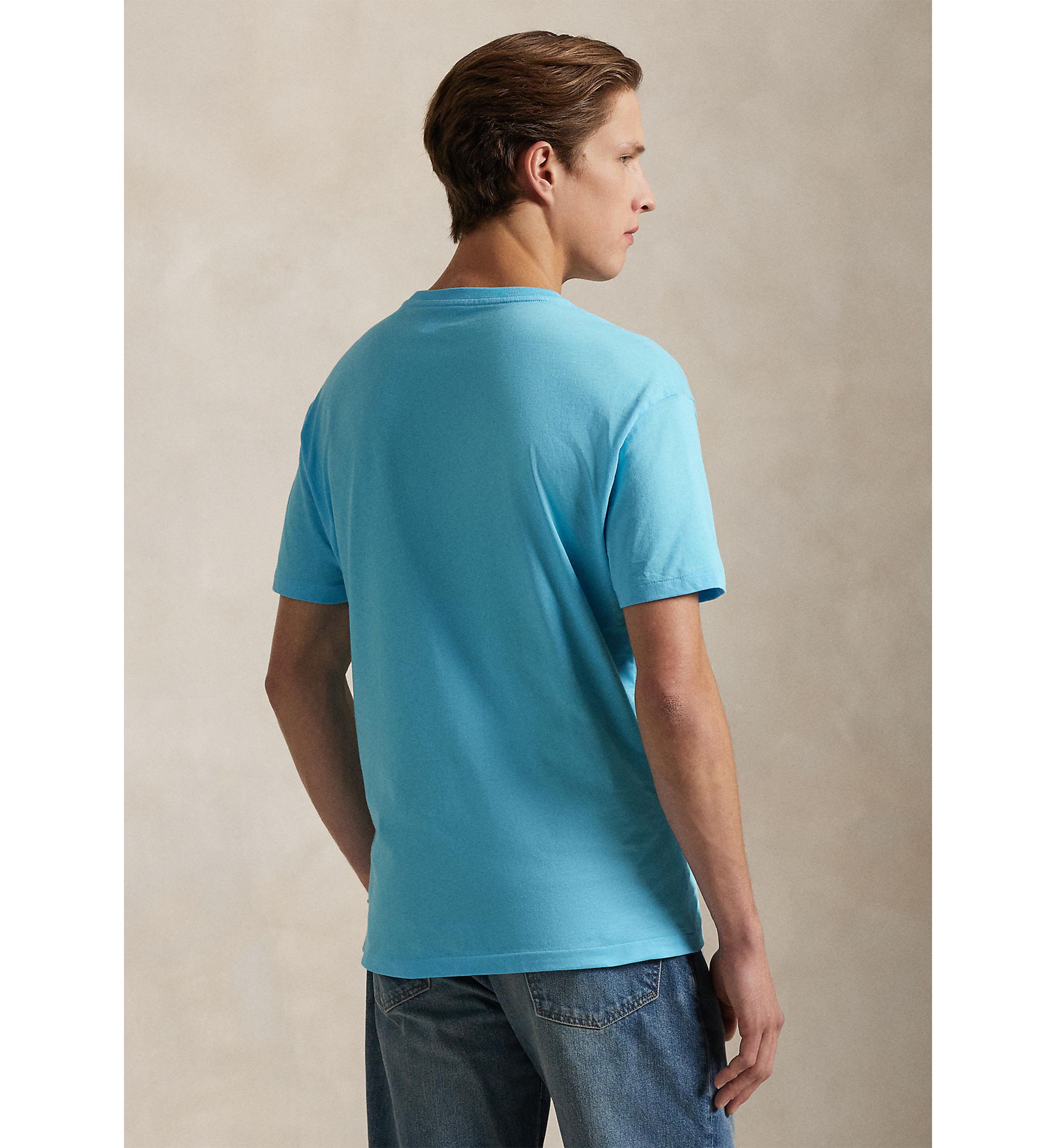 Classic Fit Jersey Crew Neck T-Shirt