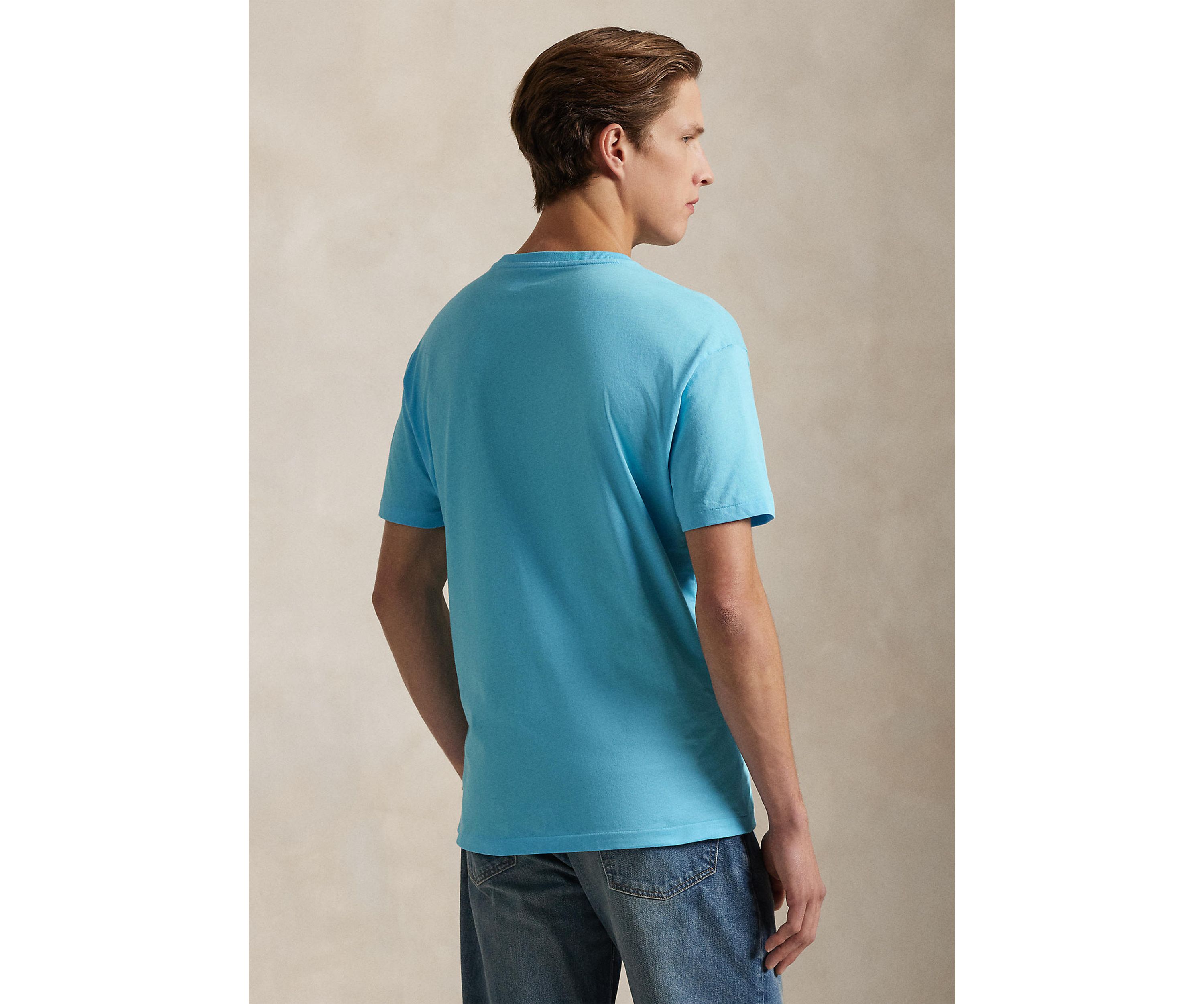 Classic Fit Jersey Crew Neck T-Shirt